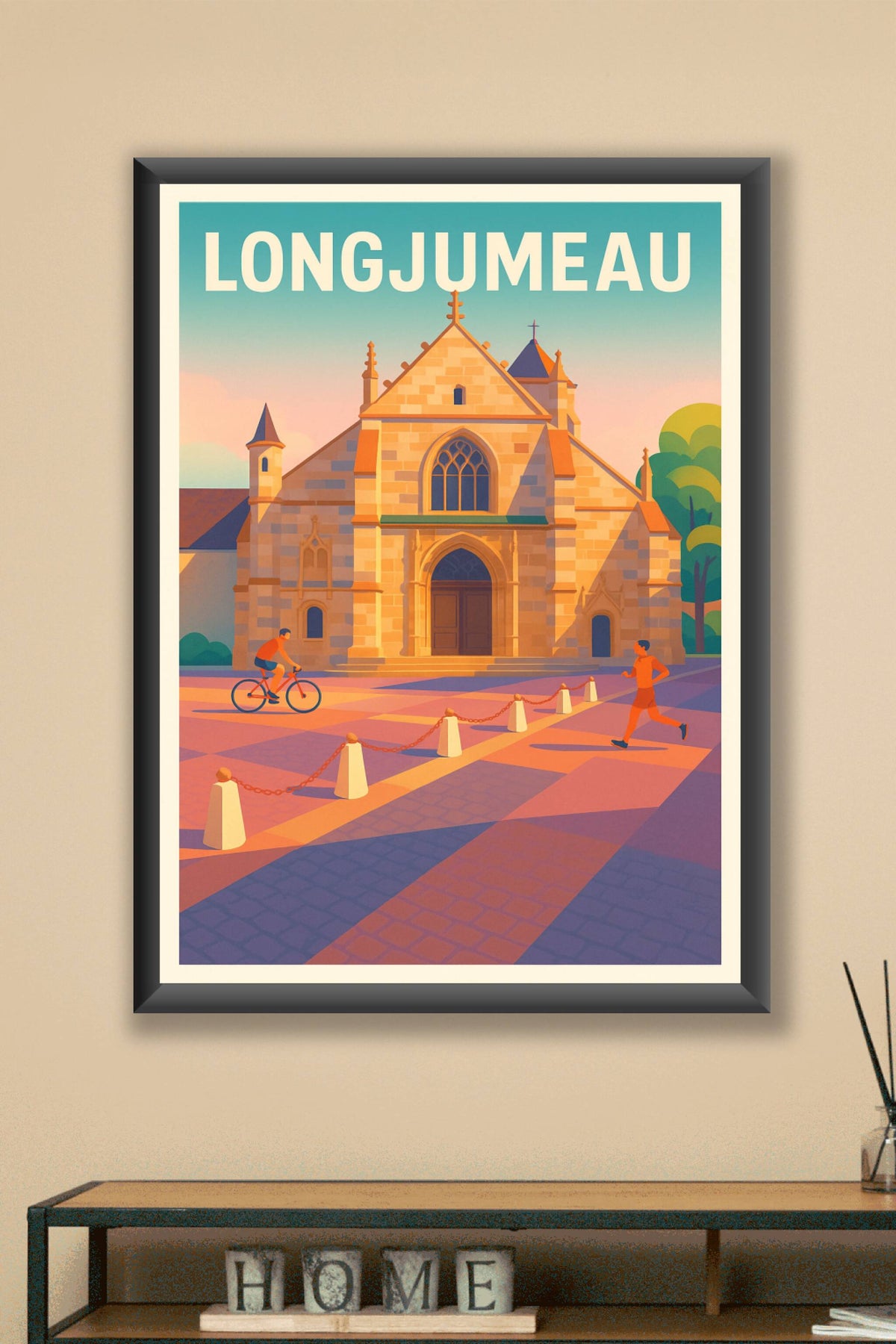 Affiche de Longjumeau - Sérénité au cœur de la ville