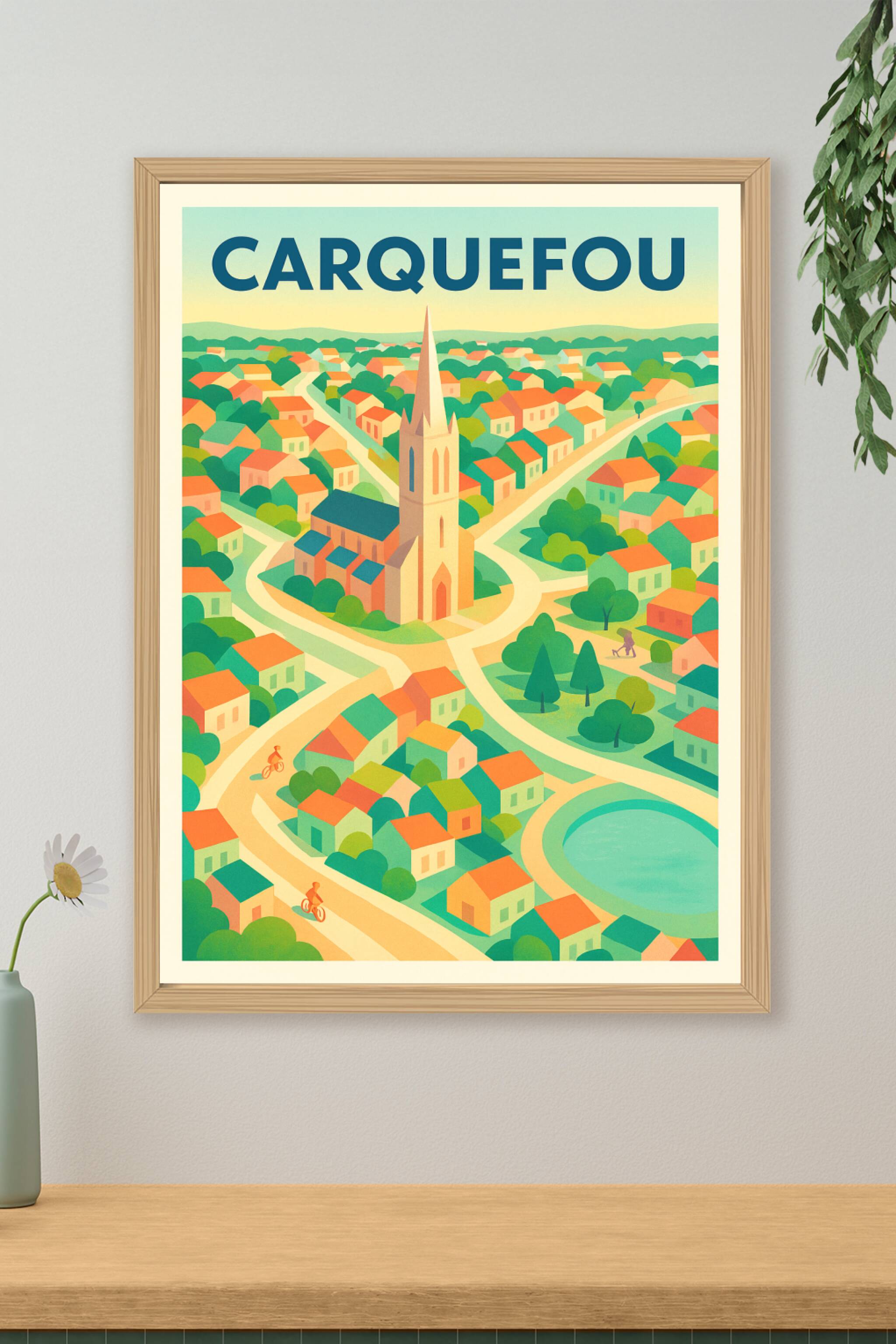 Affiche de Carquefou - Charme & Sérénité à l'horizon
