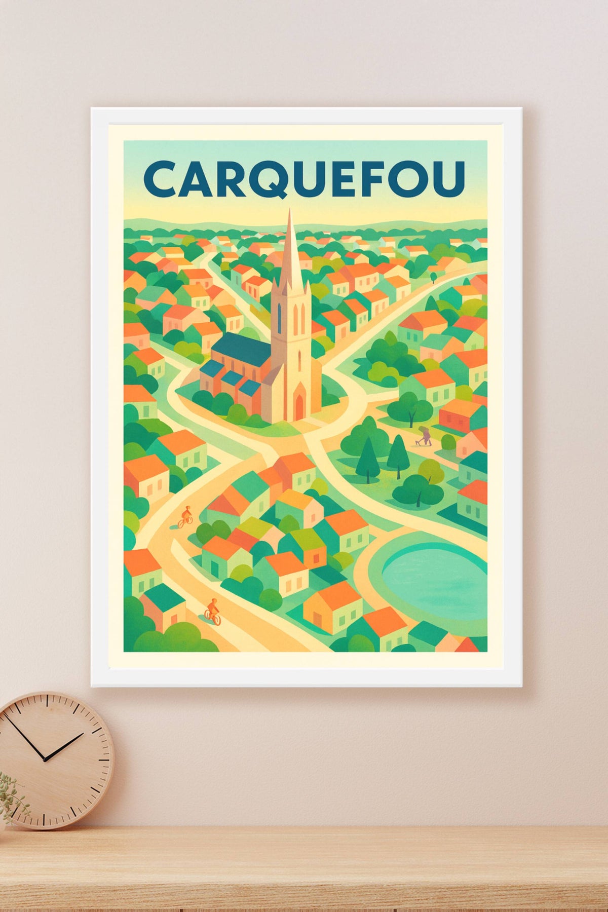 Affiche de Carquefou - Charme & Sérénité à l'horizon