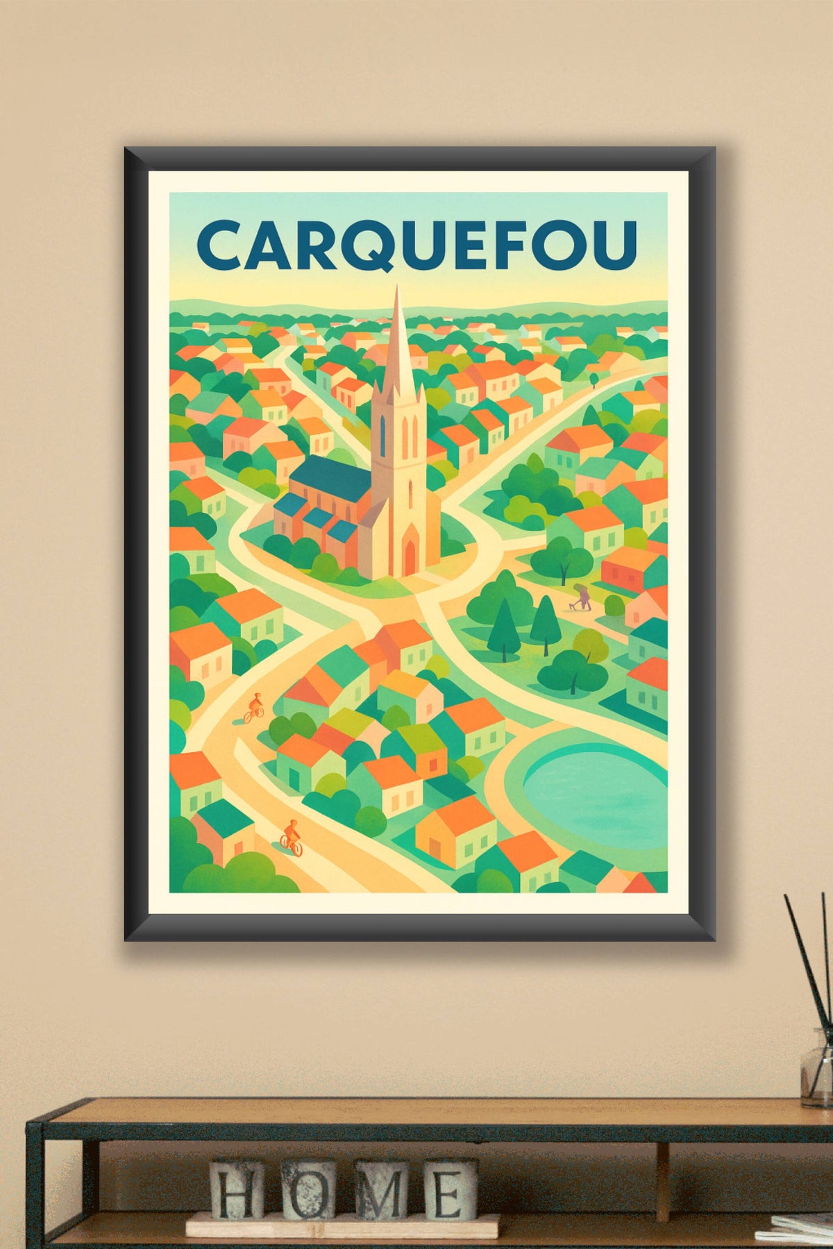 Affiche de Carquefou - Charme & Sérénité à l'horizon