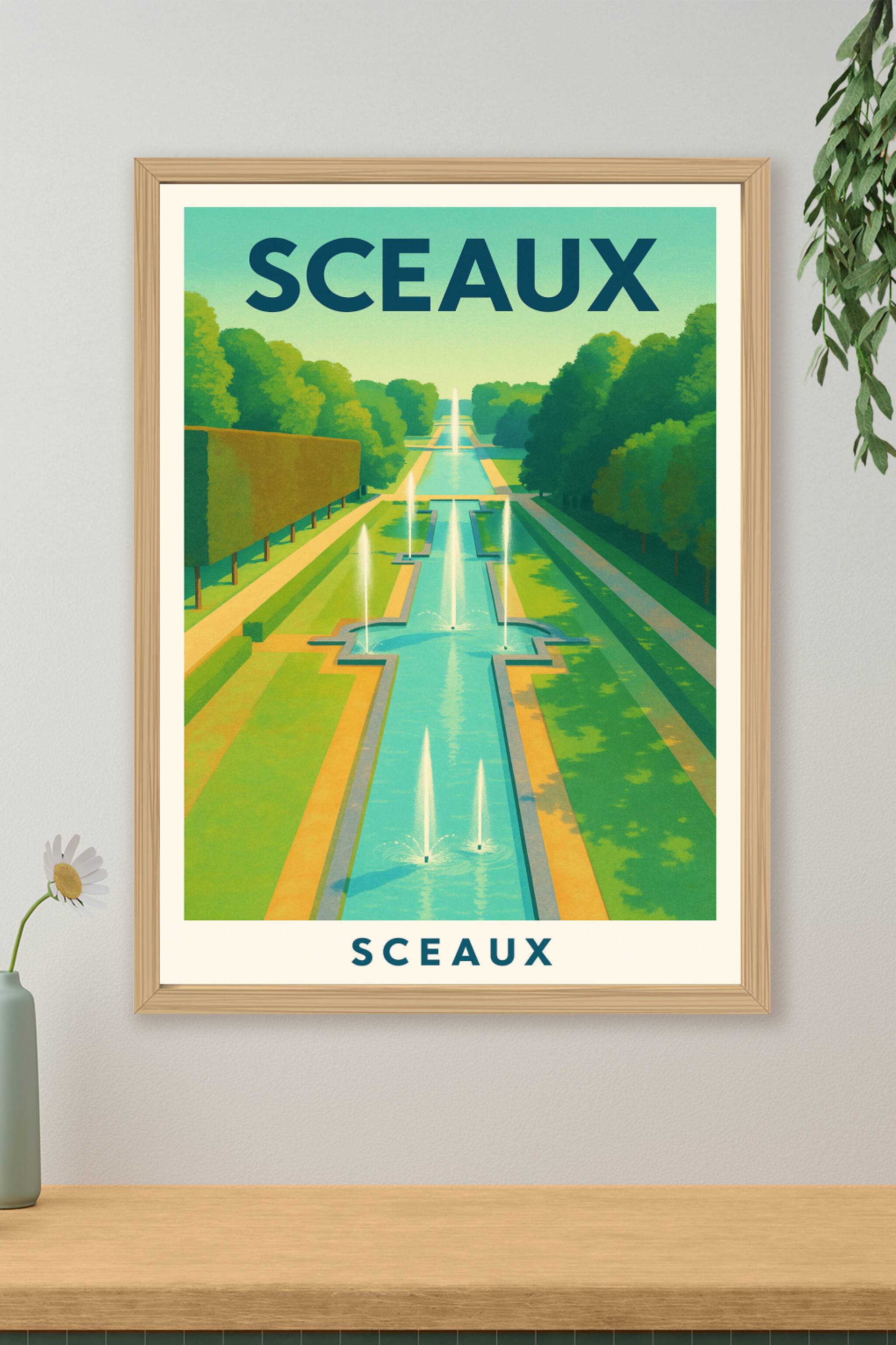 Affiche de Sceaux - Élégance et sérénité au parc du Domaine