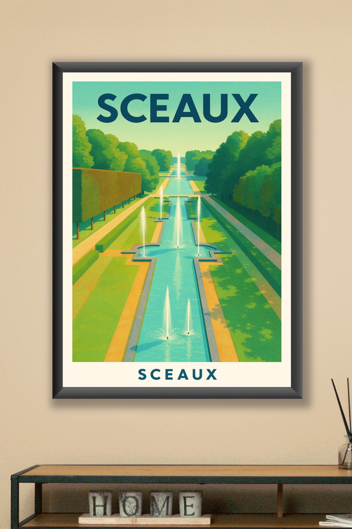 Affiche de Sceaux - Élégance et sérénité au parc du Domaine