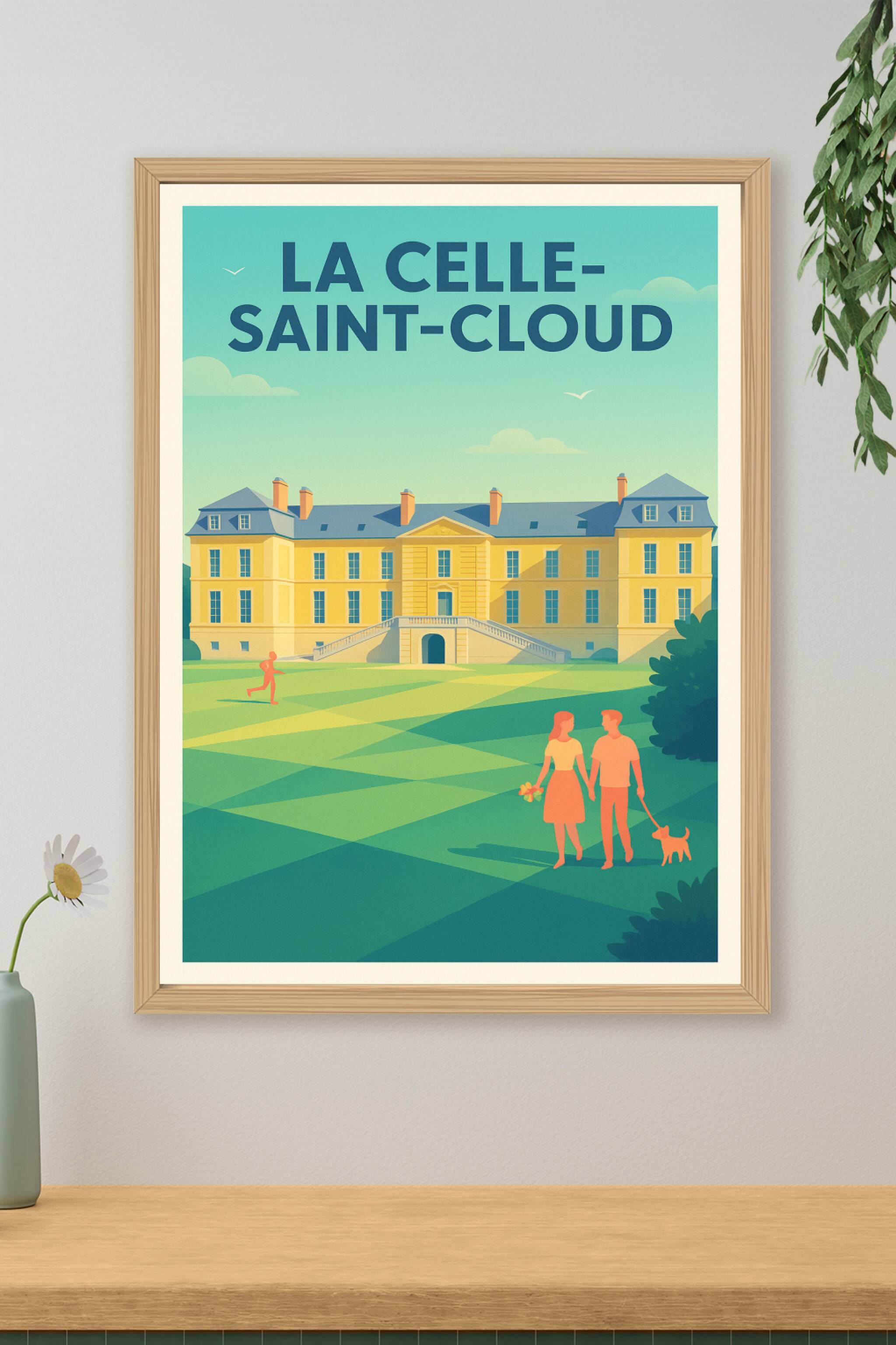 Affiche de La Celle-Saint-Cloud - Charme et sérénité au Château
