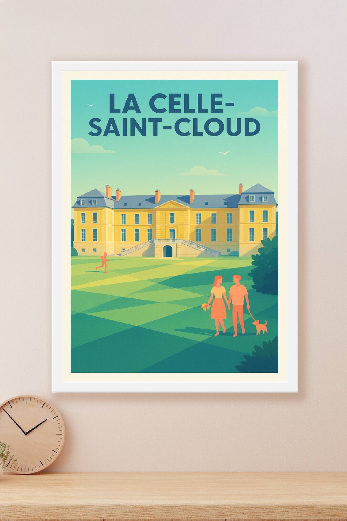 Affiche de La Celle-Saint-Cloud - Charme et sérénité au Château