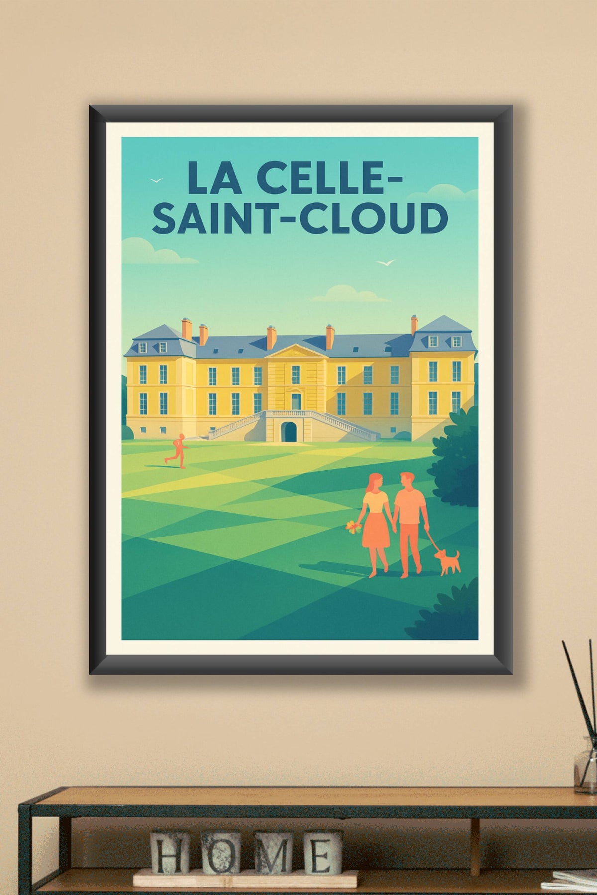 Affiche de La Celle-Saint-Cloud - Charme et sérénité au Château