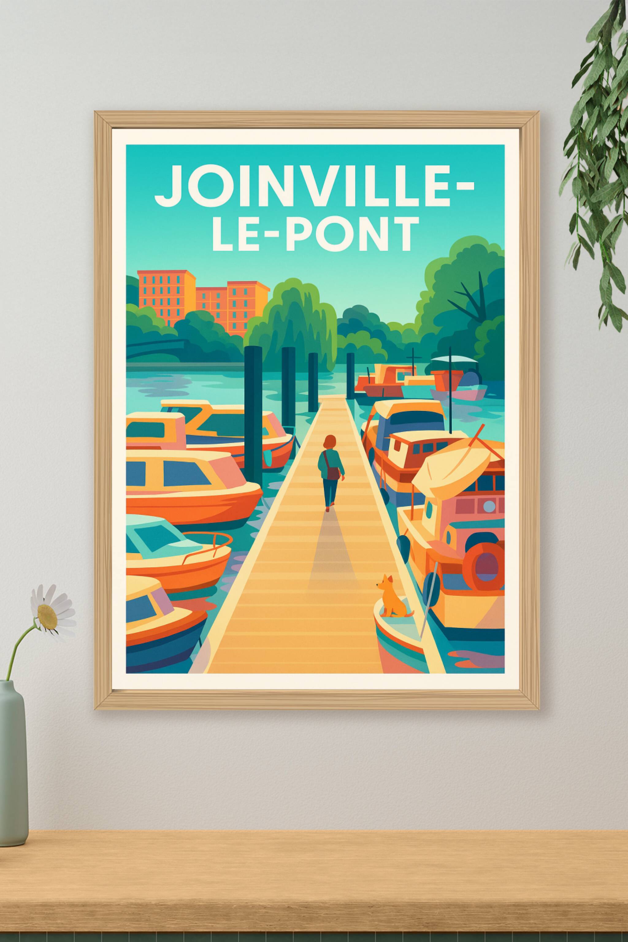Affiche de Joinville-le-Pont - Flânerie au bord de l'eau