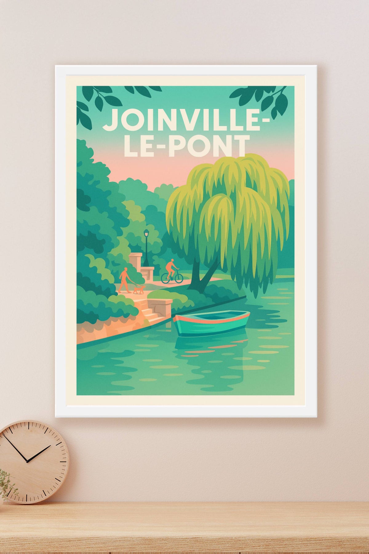 Affiche de Joinville-le-Pont - Sérénité au bord de l'eau