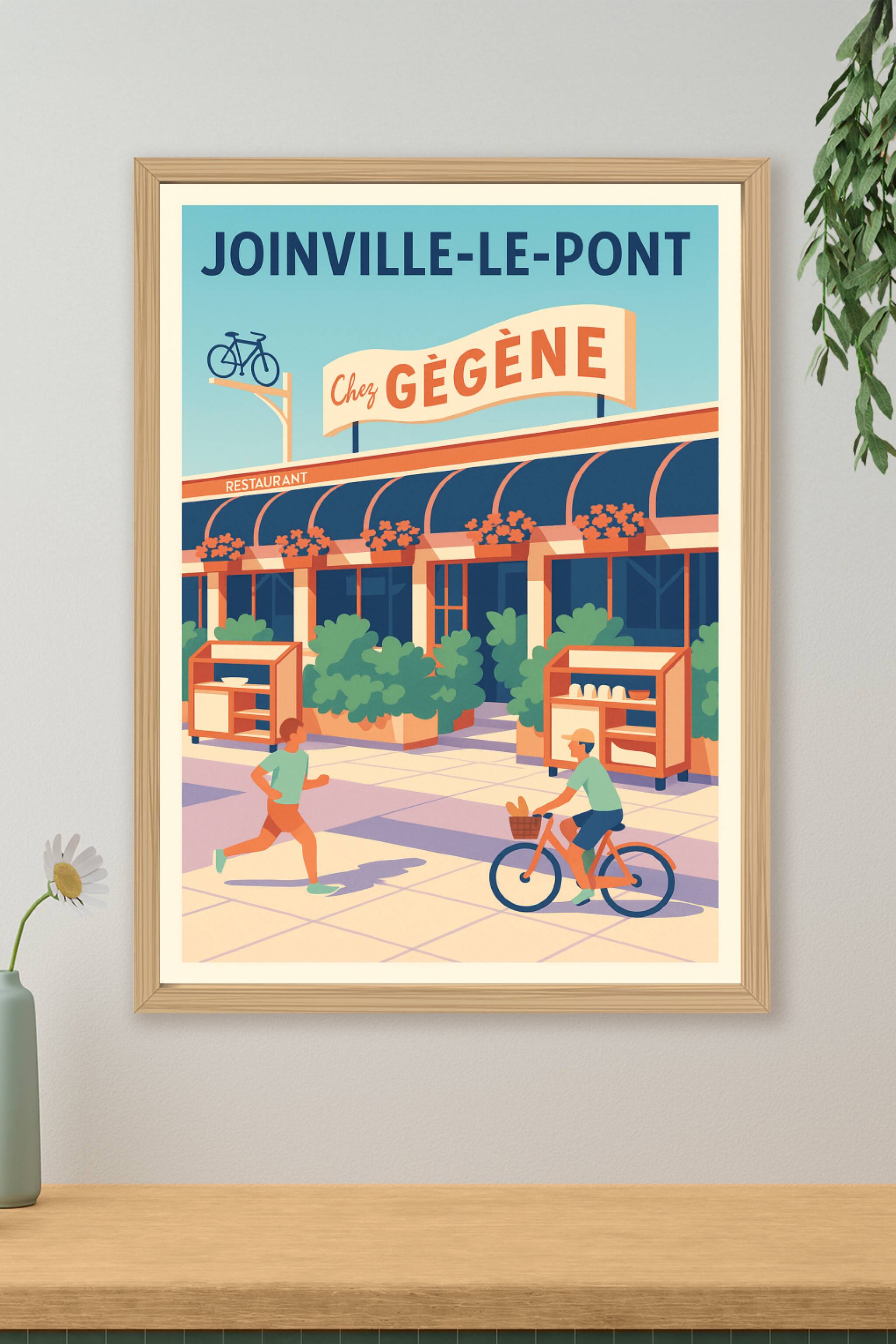 Affiche de Joinville-le-Pont - Ambiance détendue chez Gègène