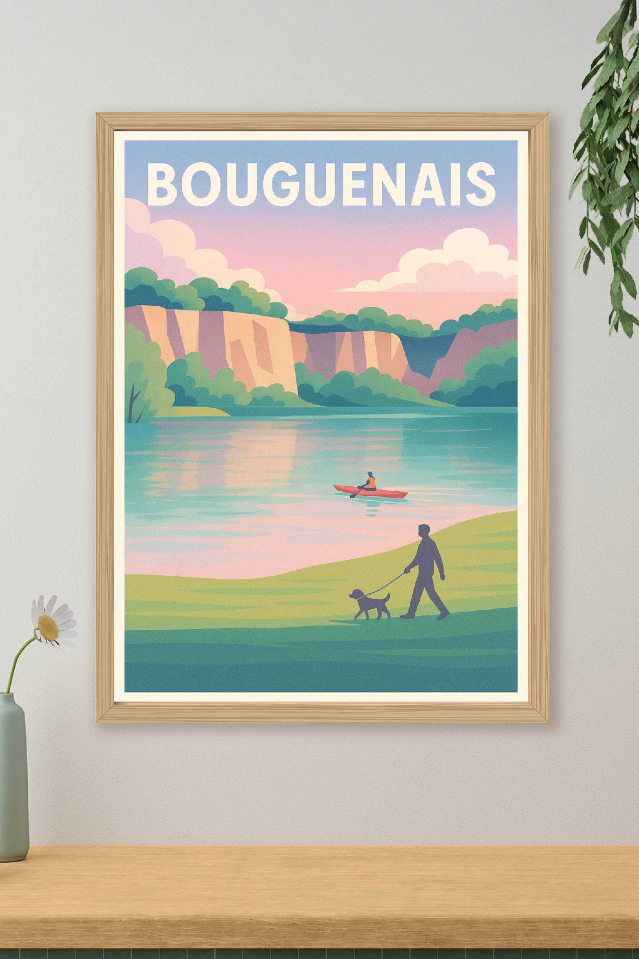 Affiche de Bouguenais - Havre de paix au bord de l'eau