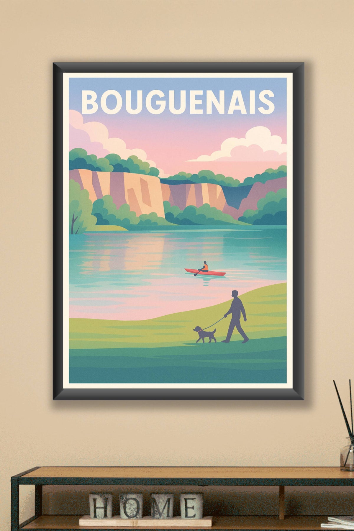Affiche de Bouguenais - Havre de paix au bord de l'eau