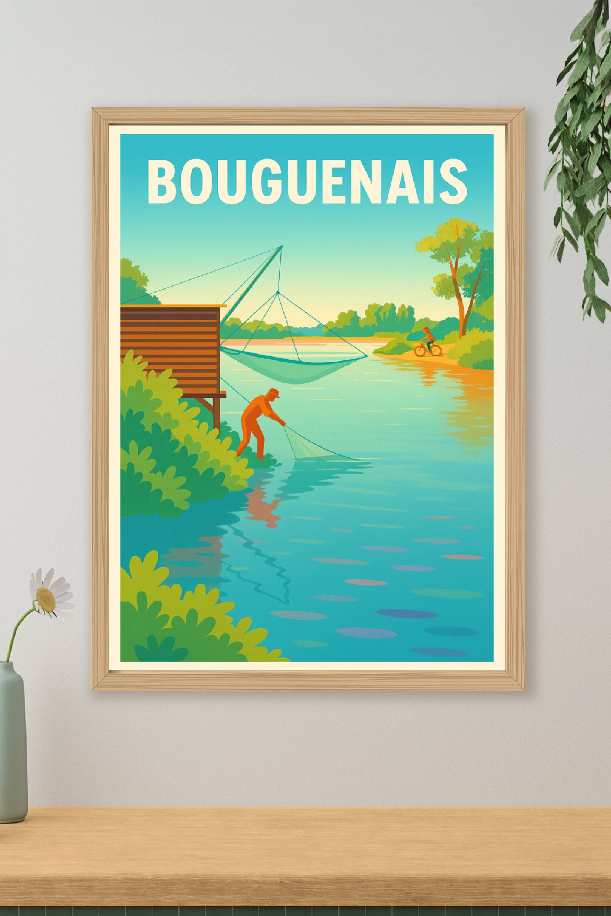 Affiche de Bouguenais - Sérénité au fil de l'eau