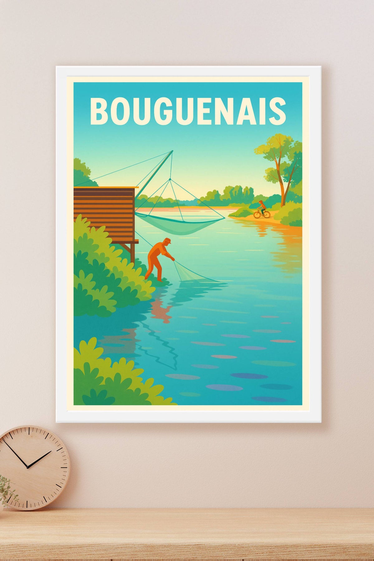 Affiche de Bouguenais - Sérénité au fil de l'eau