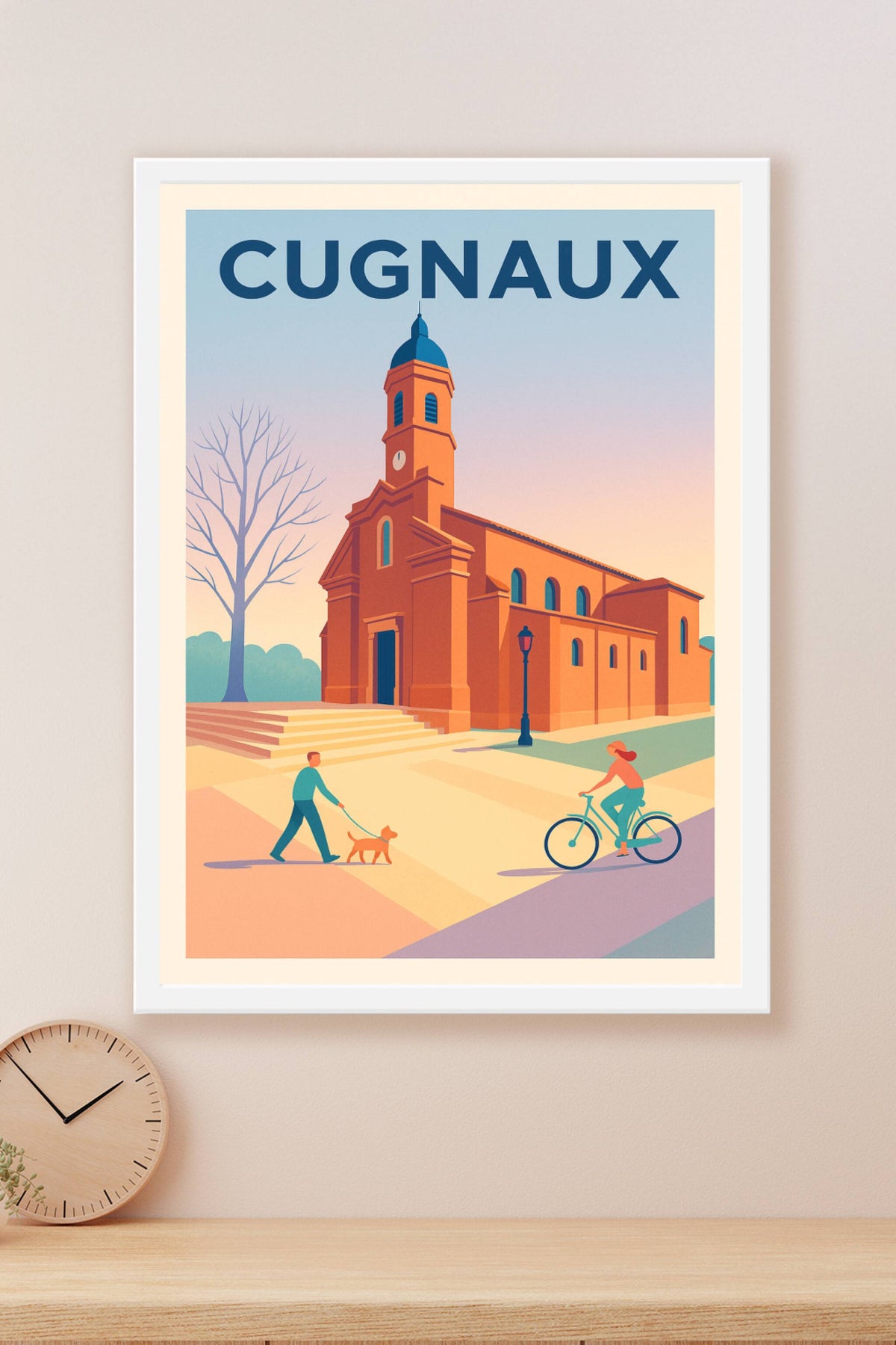 Affiche de Cugnaux - L'élégance tranquille au cœur de la ville