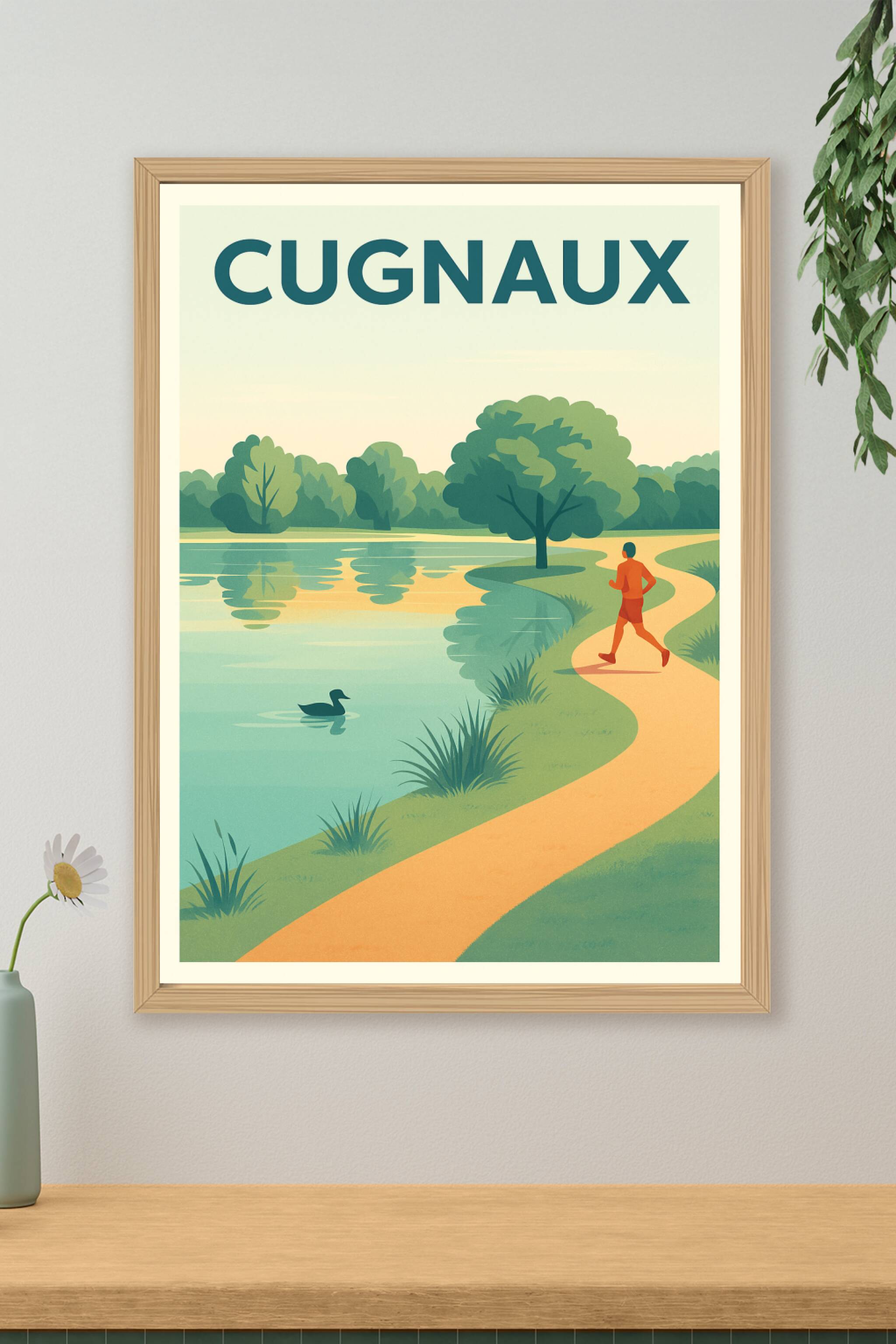 Affiche de Cugnaux - Échappée verte au bord de l'eau