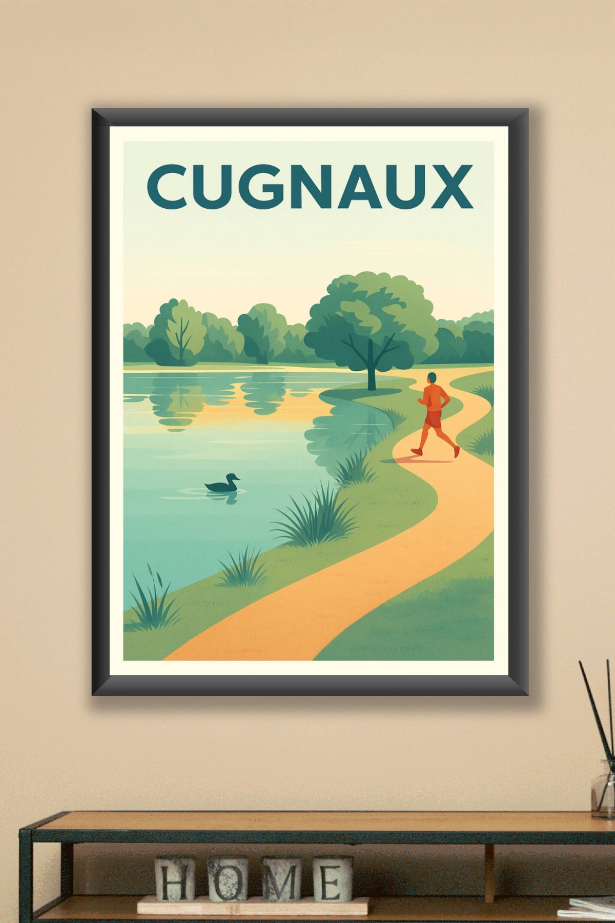 Affiche de Cugnaux - Échappée verte au bord de l'eau