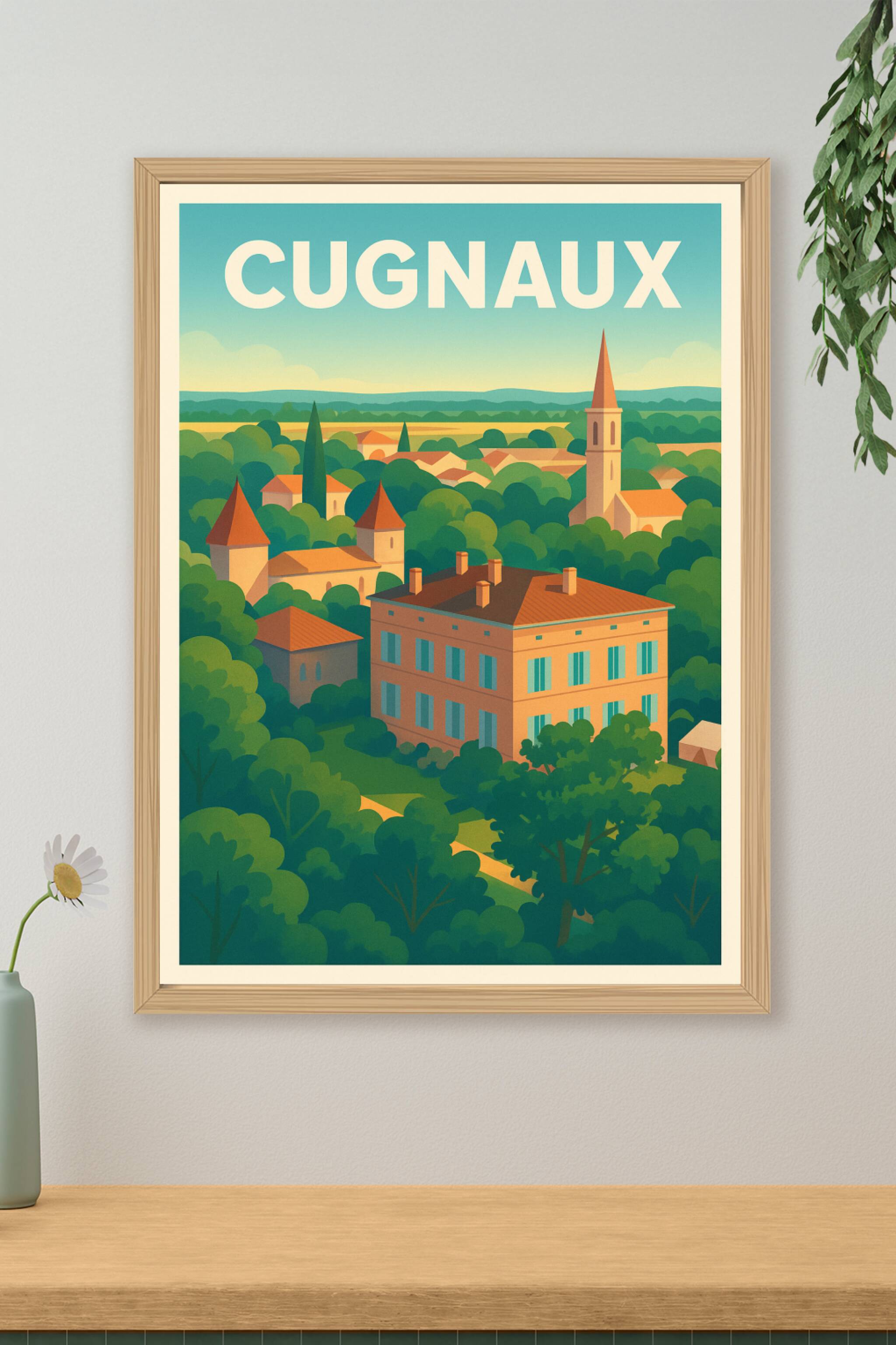 Affiche de Cugnaux - Tranquillité et charme en pleine nature