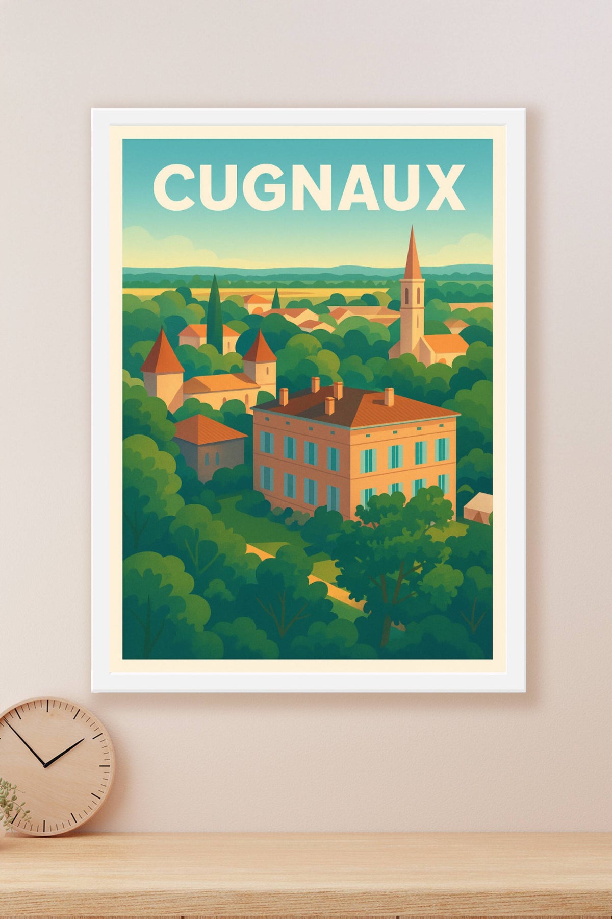 Affiche de Cugnaux - Tranquillité et charme en pleine nature