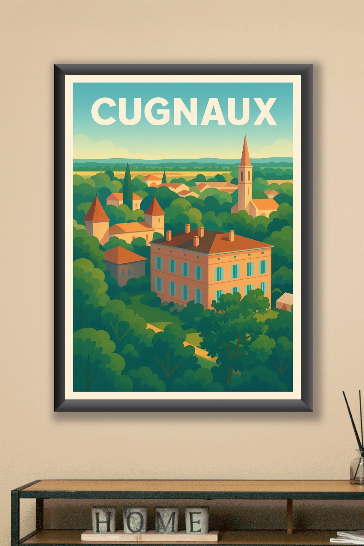 Affiche de Cugnaux - Tranquillité et charme en pleine nature