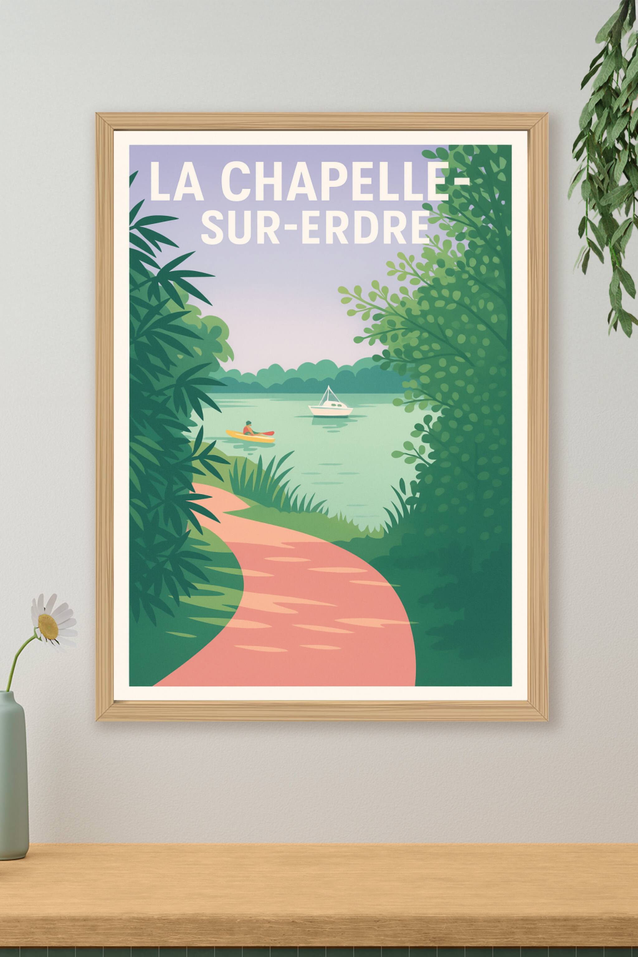 Affiche de La Chapelle-sur-Erdre - Escapade Nature au Fil de l'Erdre