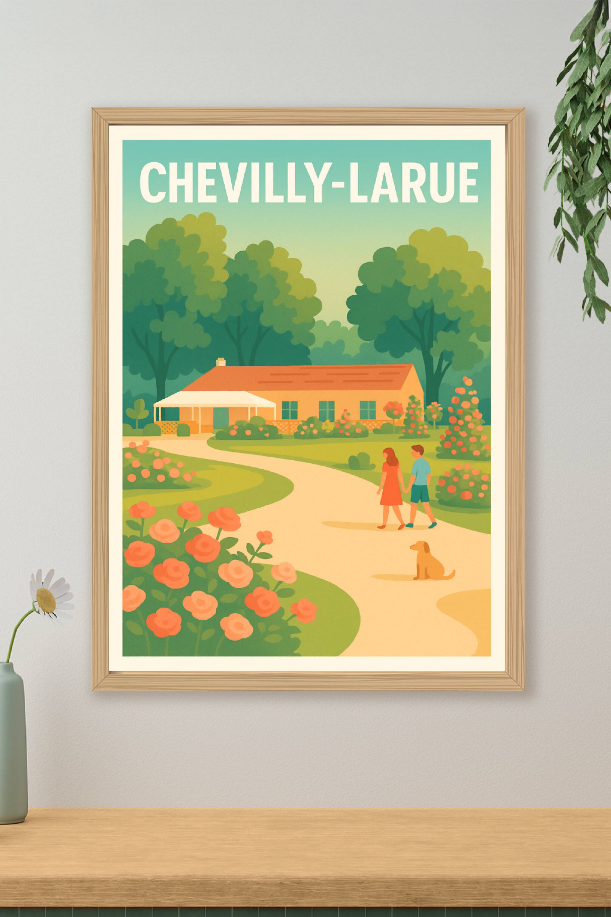 Affiche de Chevilly-Larue - Promenade bucolique en pleine nature
