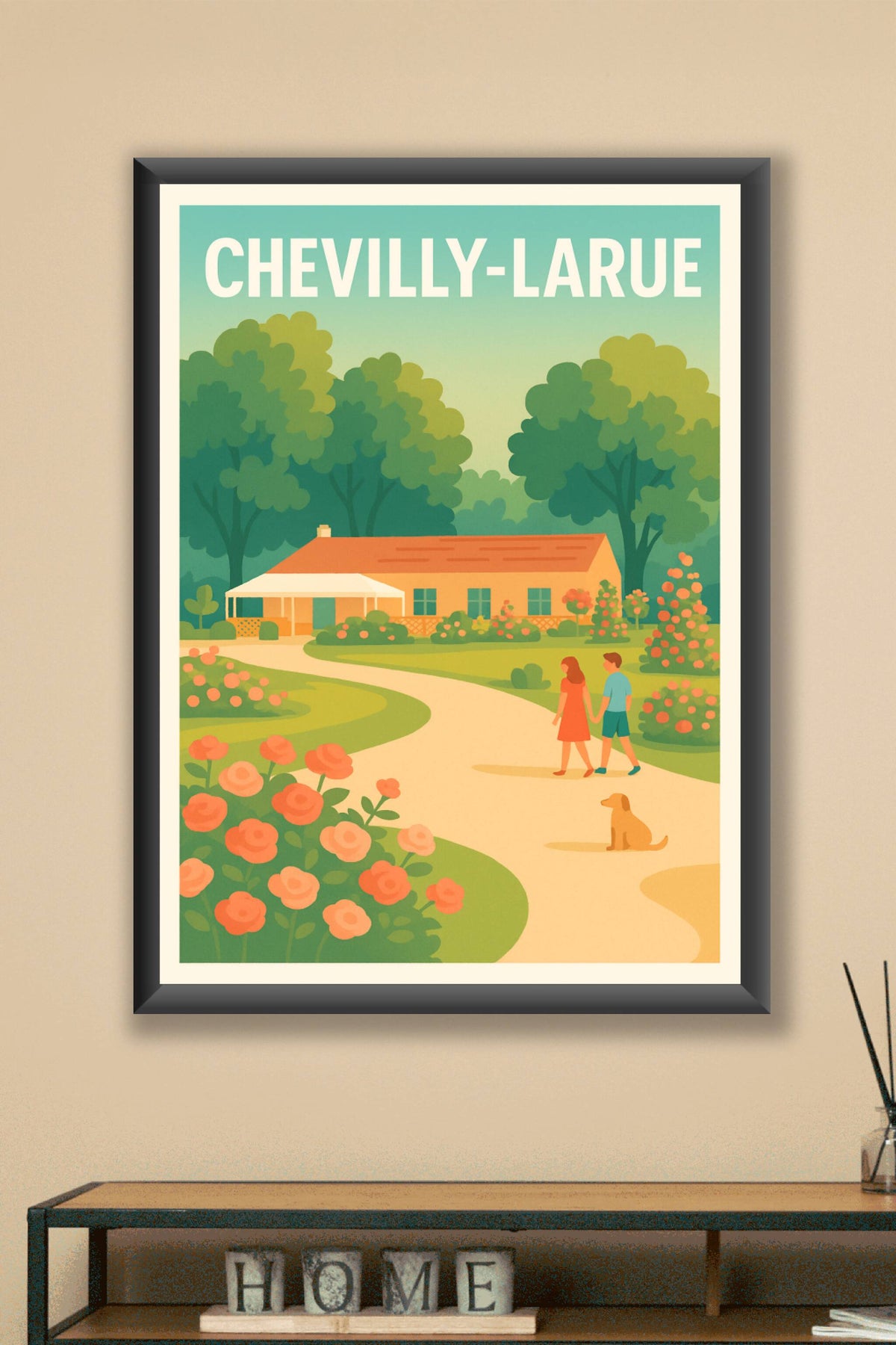 Affiche de Chevilly-Larue - Promenade bucolique en pleine nature