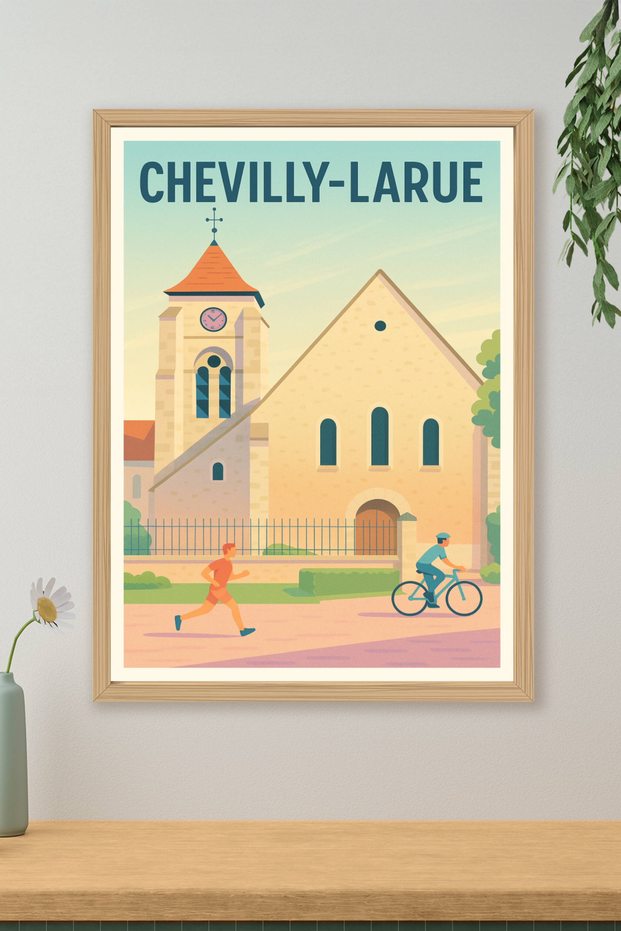 Affiche de Chevilly-Larue - Charme paisible et vie locale