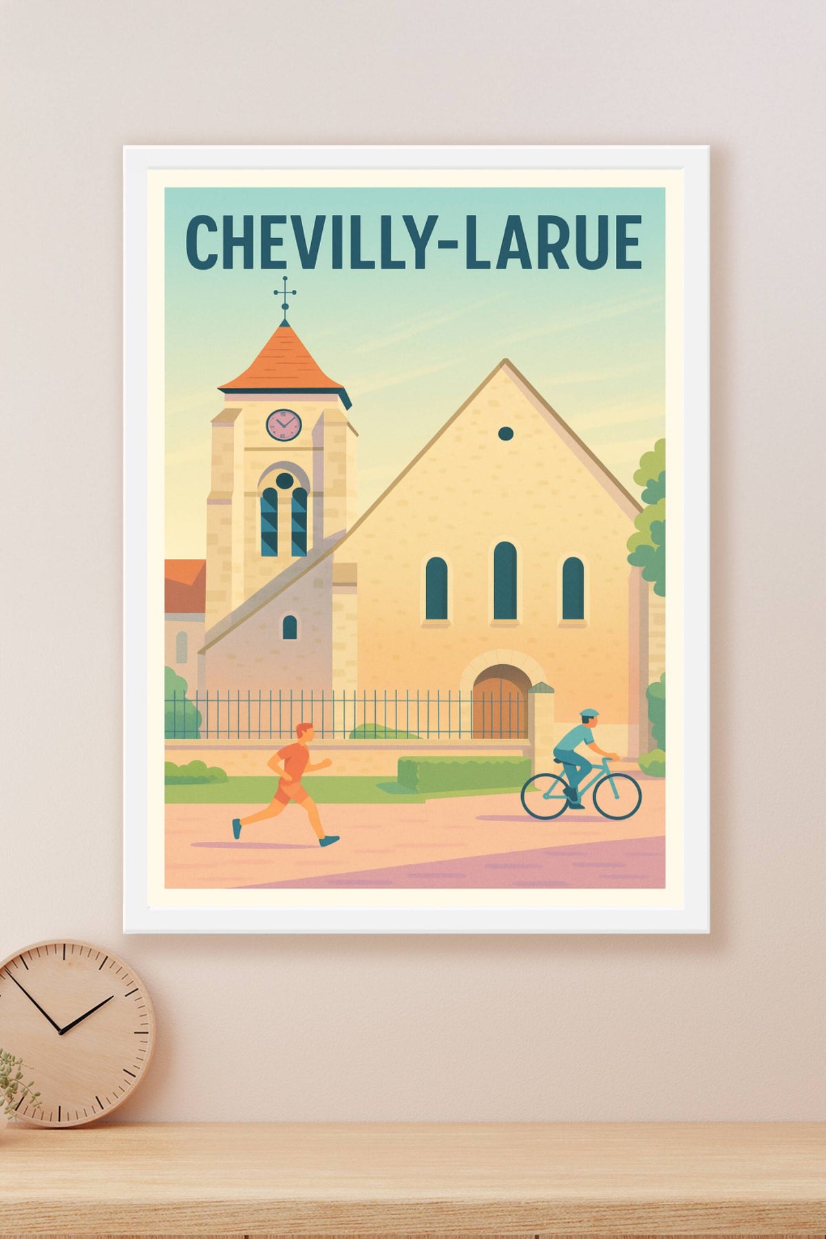 Affiche de Chevilly-Larue - Charme paisible et vie locale