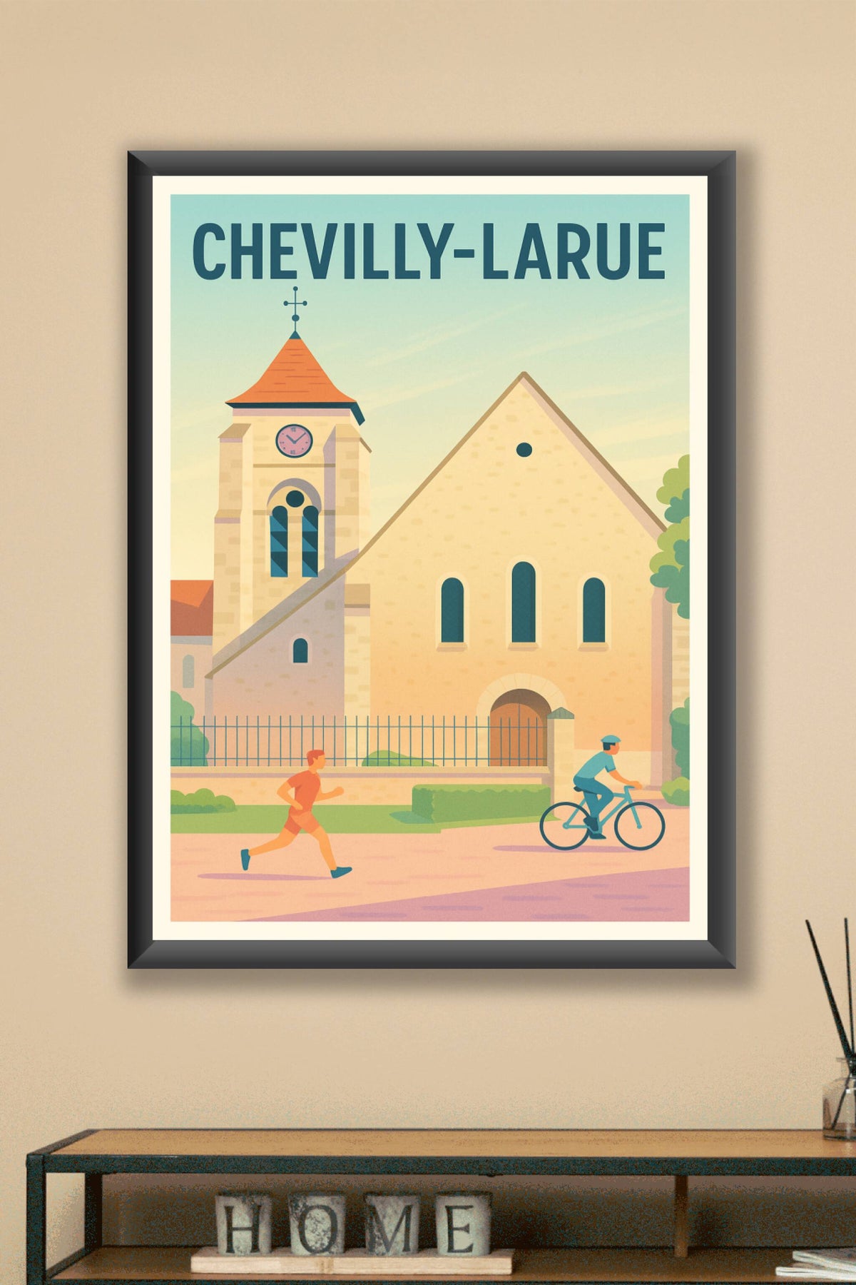 Affiche de Chevilly-Larue - Charme paisible et vie locale