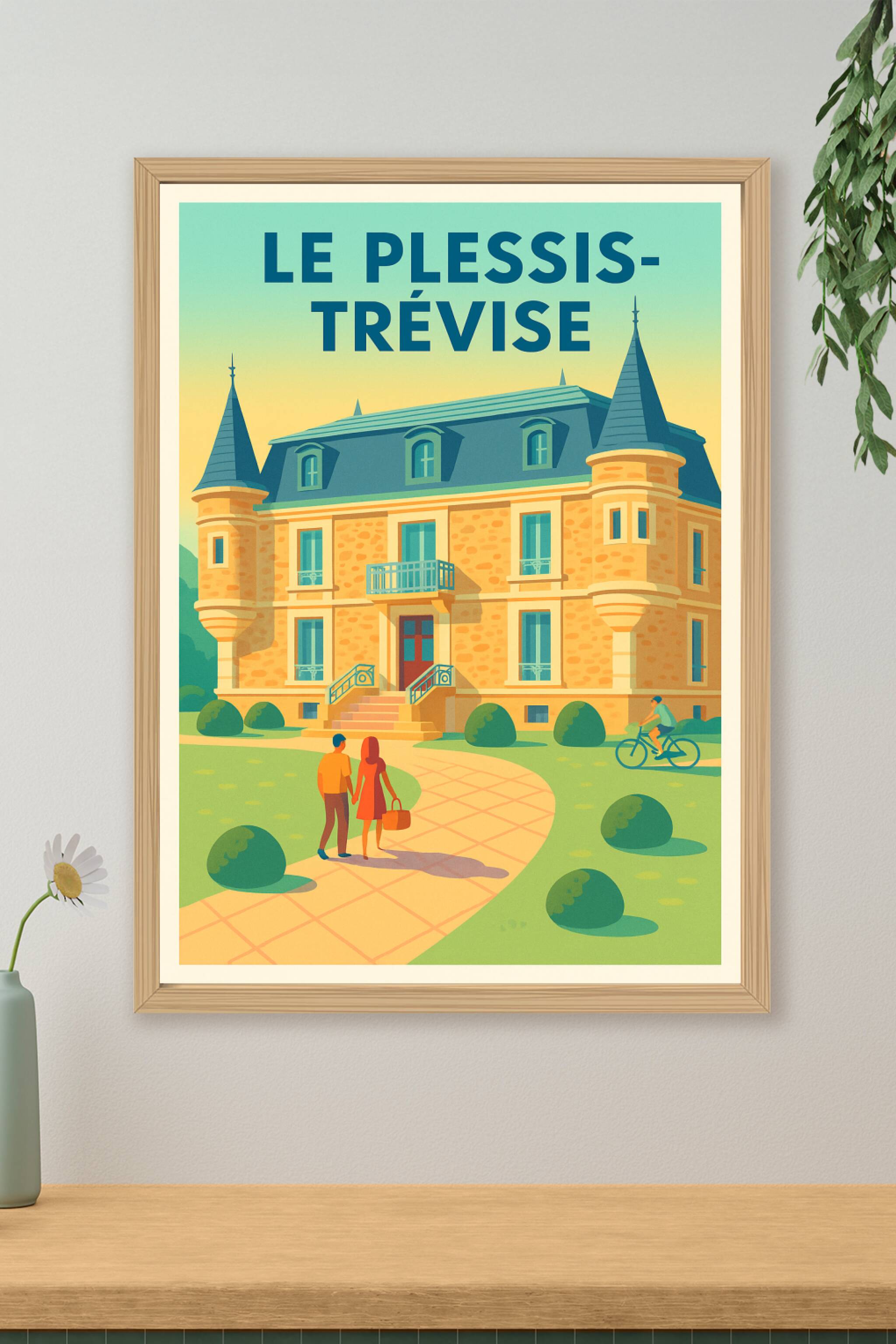 Affiche de Le Plessis-Trévise - Élégance et charme du domaine