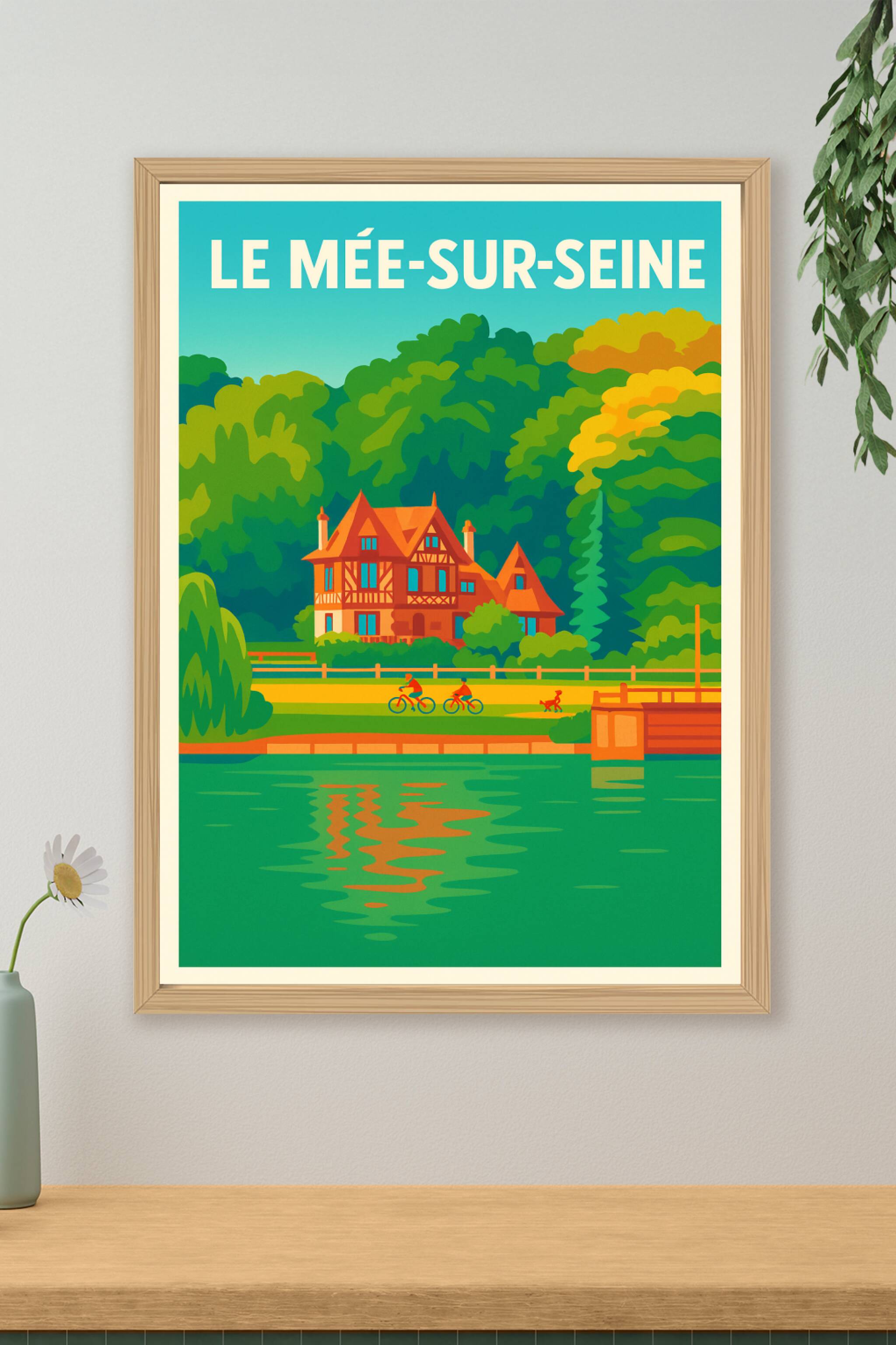 Affiche de Le Mée-sur-Seine - Évasion bucolique au bord de l'eau