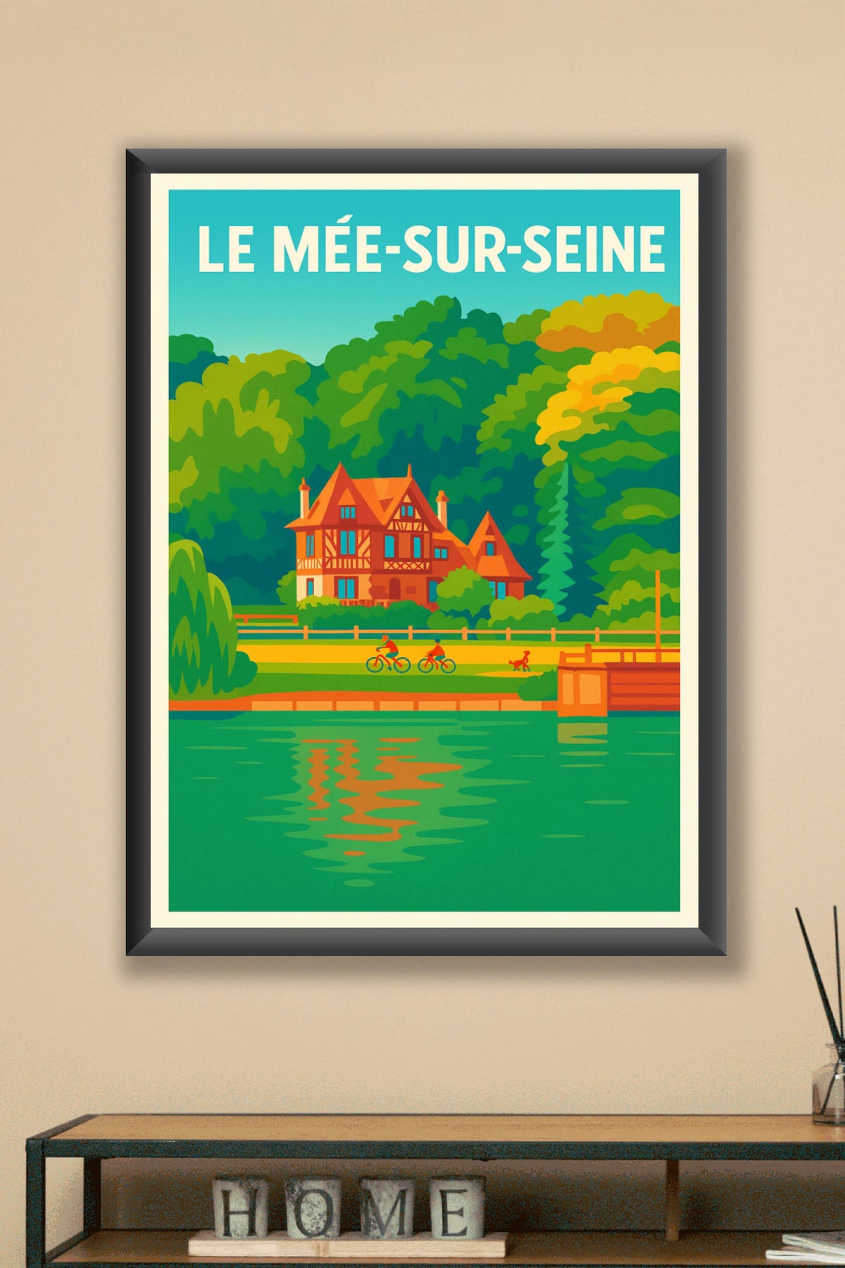Affiche de Le Mée-sur-Seine - Évasion bucolique au bord de l'eau
