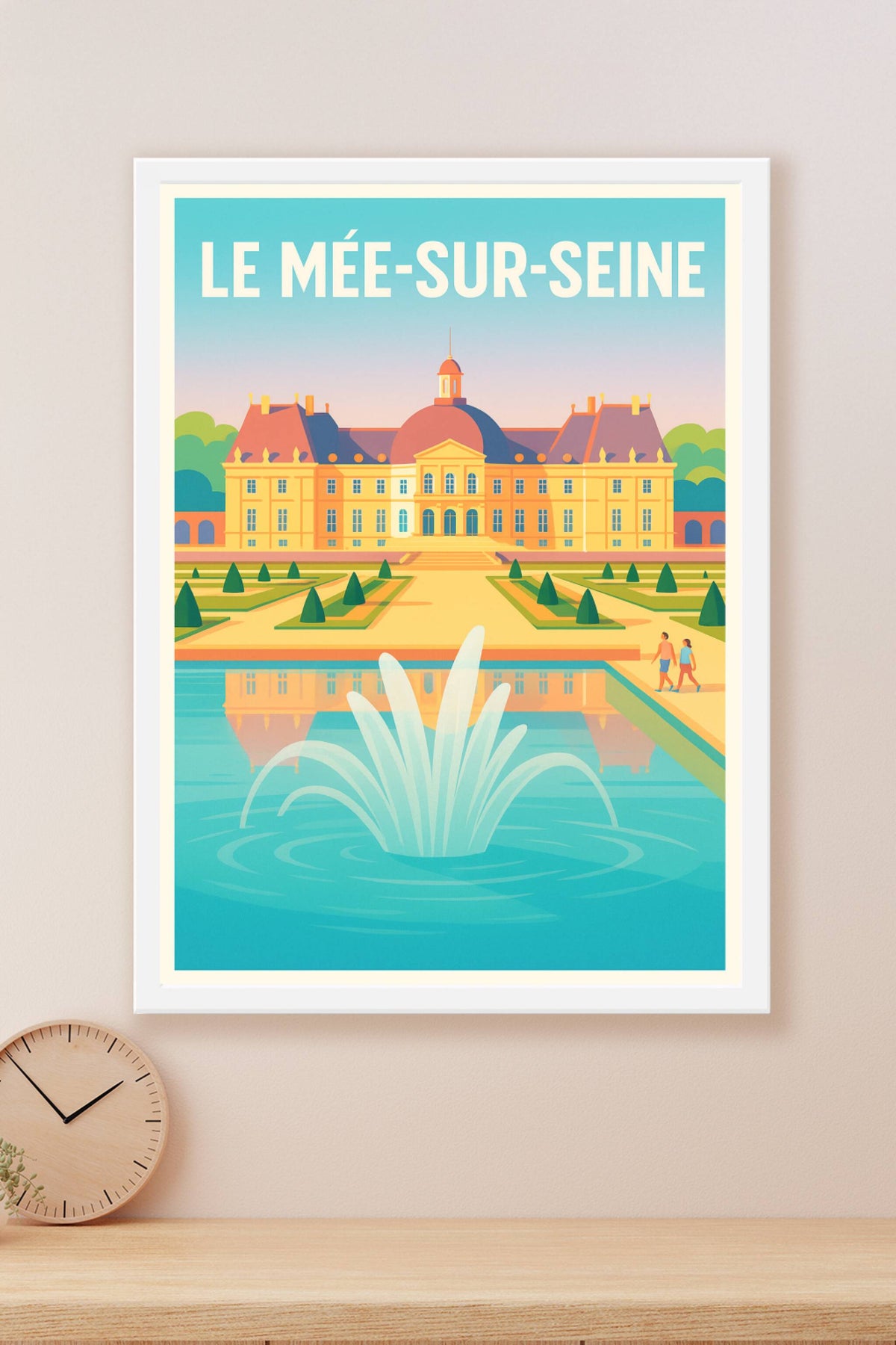 Affiche de Le Mée-sur-Seine - Élégance et Sérénité au Château