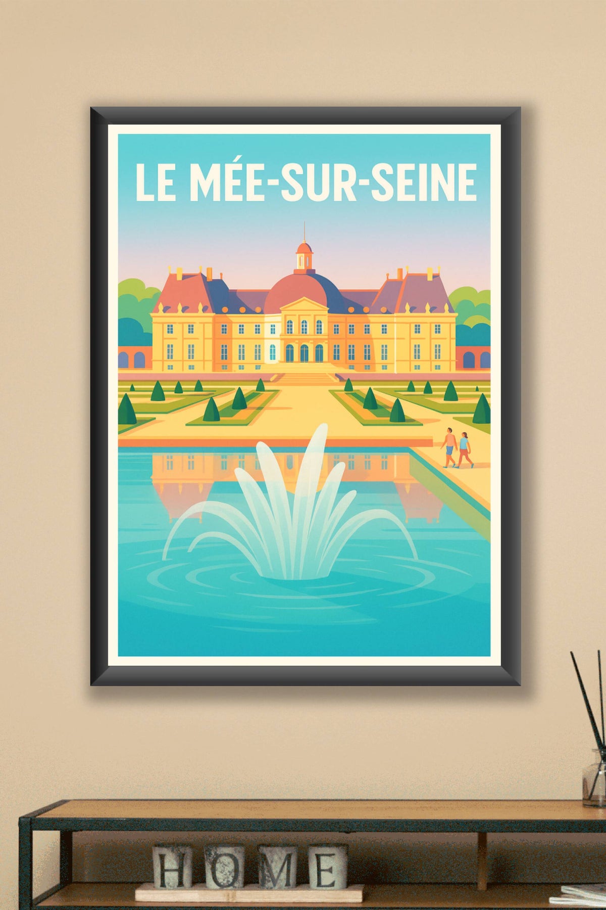 Affiche de Le Mée-sur-Seine - Élégance et Sérénité au Château