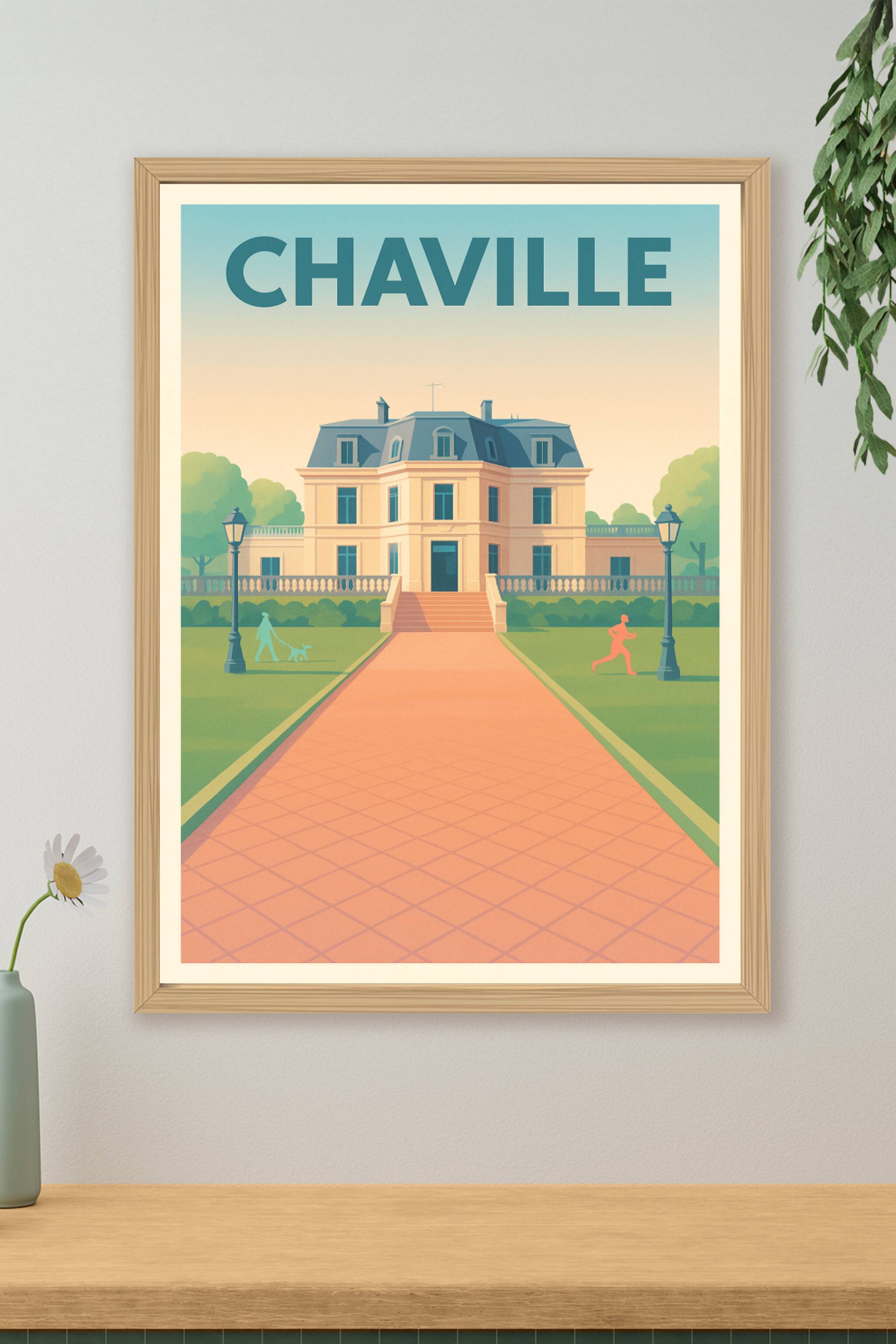 Affiche de Chaville - Élégance et sérénité au cœur de la ville