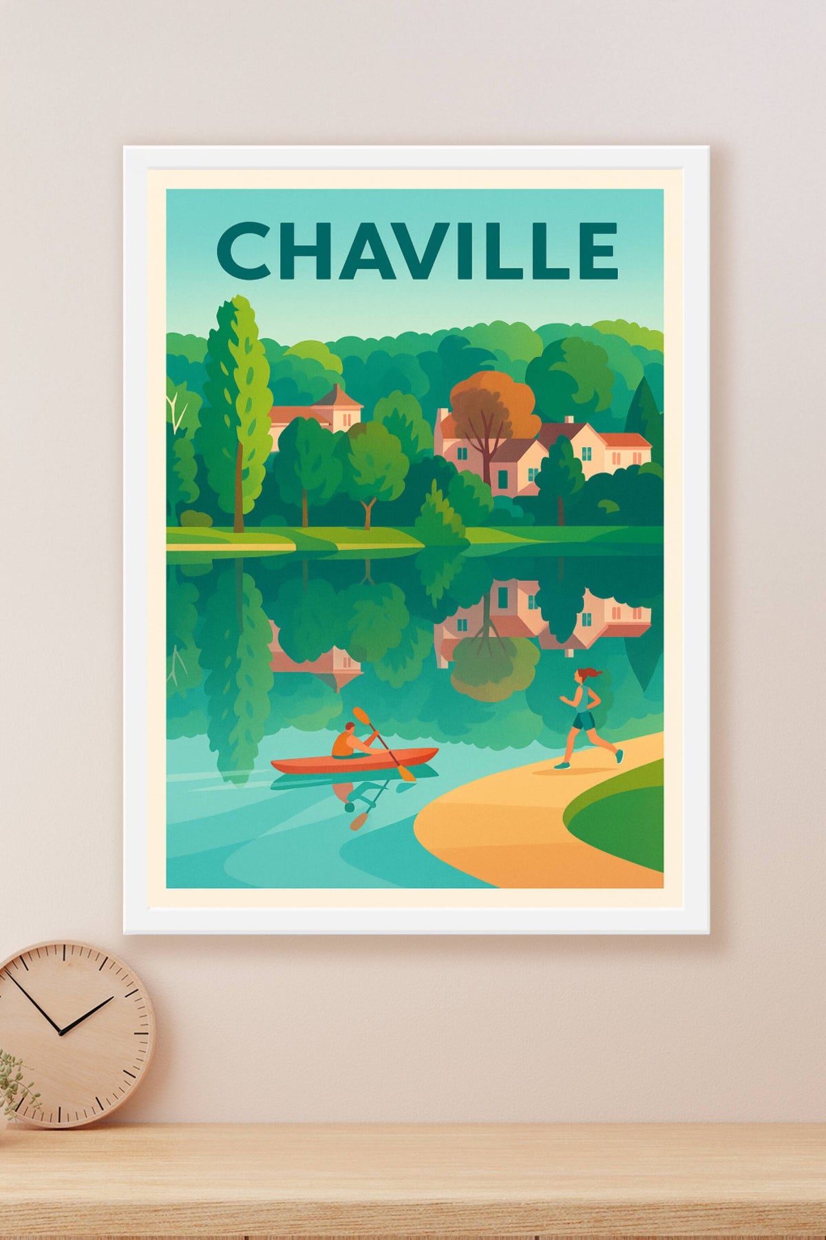 Affiche de Chaville - Nature et sérénité en bord de l'eau