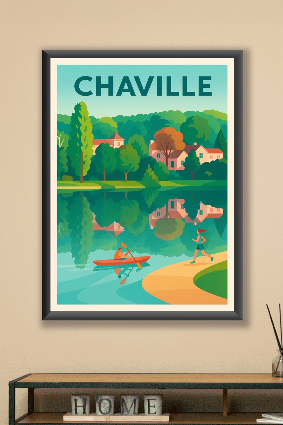 Affiche de Chaville - Nature et sérénité en bord de l'eau