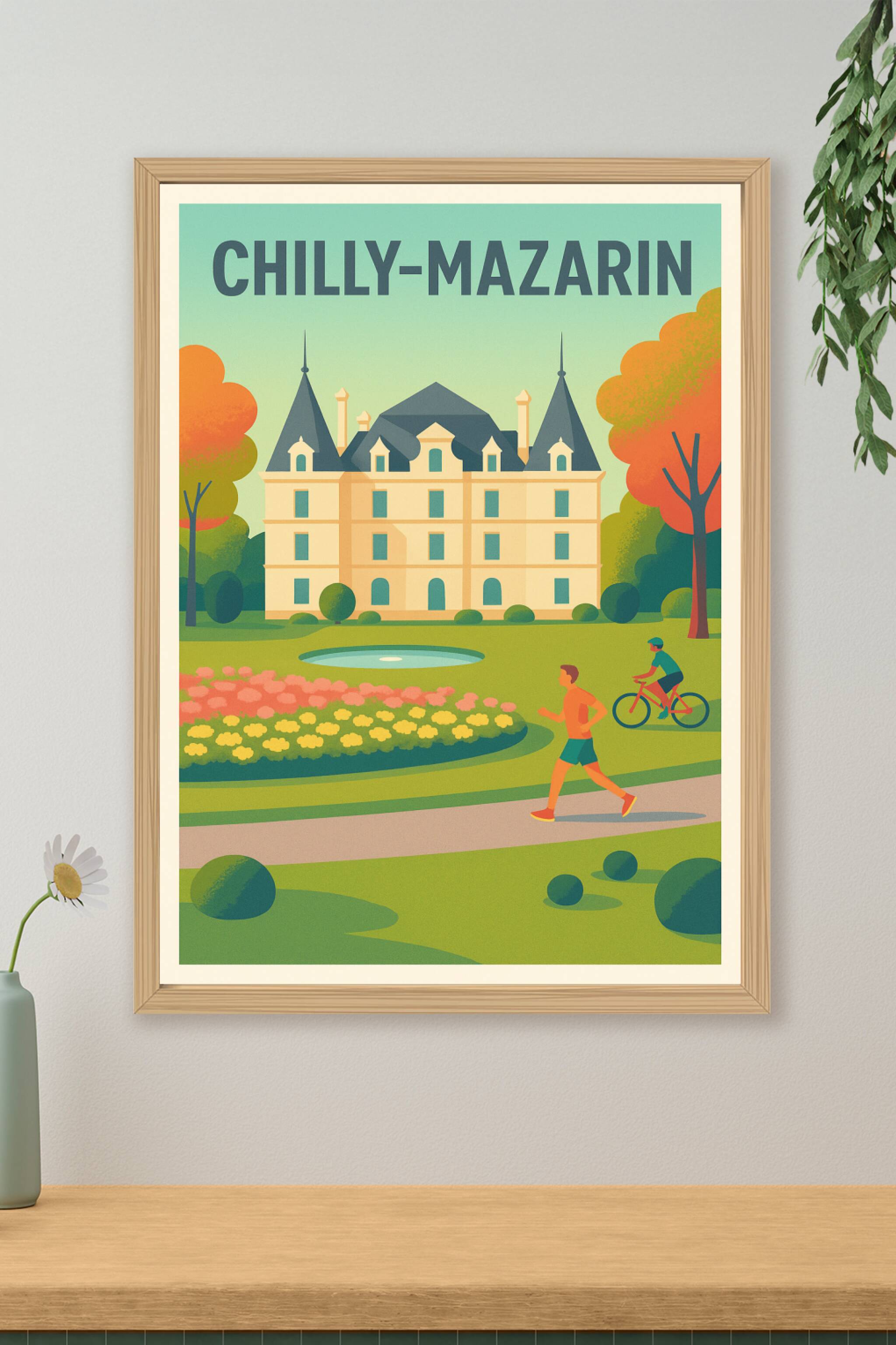 Affiche de Chilly-Mazarin - Balade au Château et Jardin