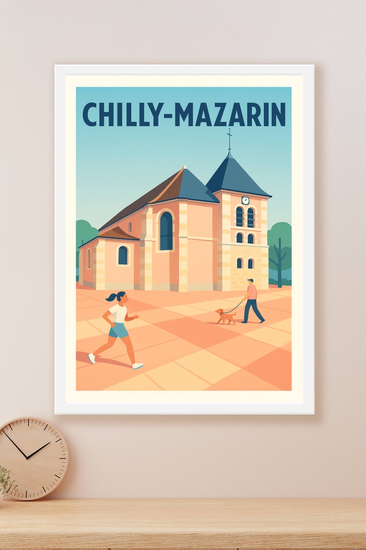 Affiche de Chilly-Mazarin - Une balade paisible au cœur de la ville