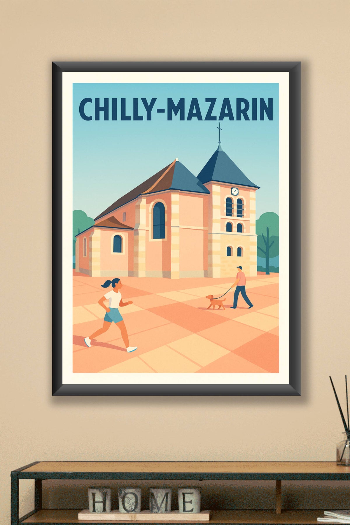 Affiche de Chilly-Mazarin - Une balade paisible au cœur de la ville