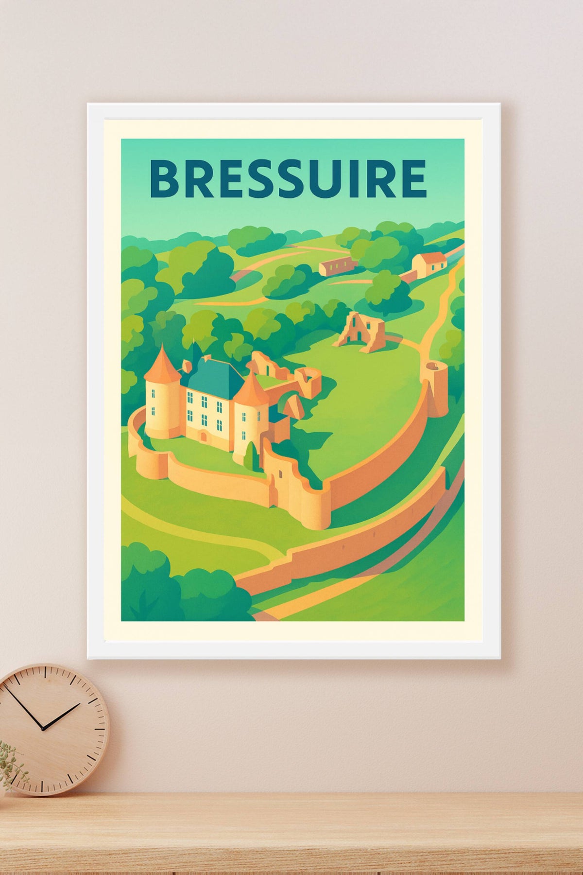 Affiche de Bressuire - Charme historique et douceur de la campagne