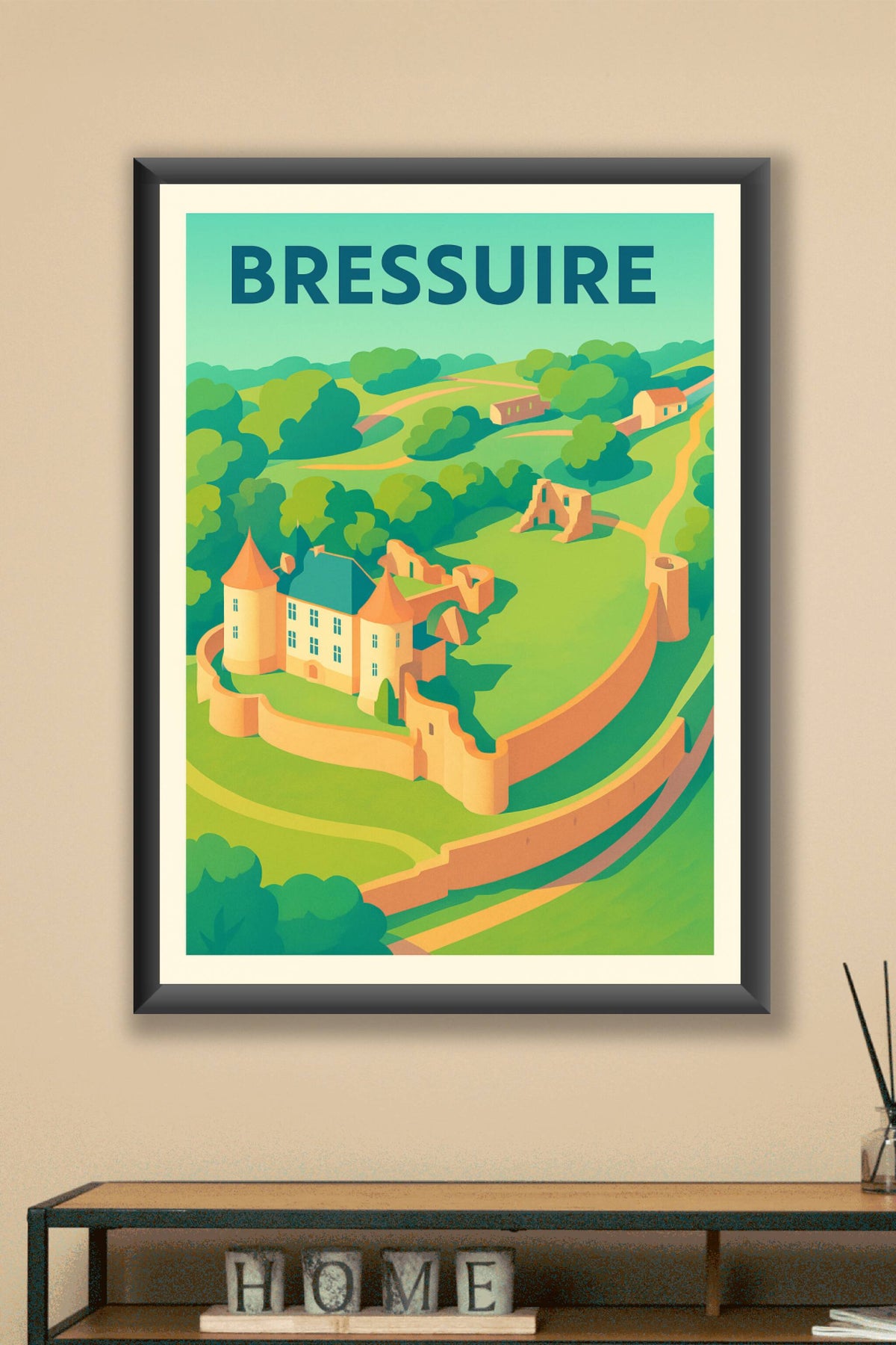 Affiche de Bressuire - Charme historique et douceur de la campagne