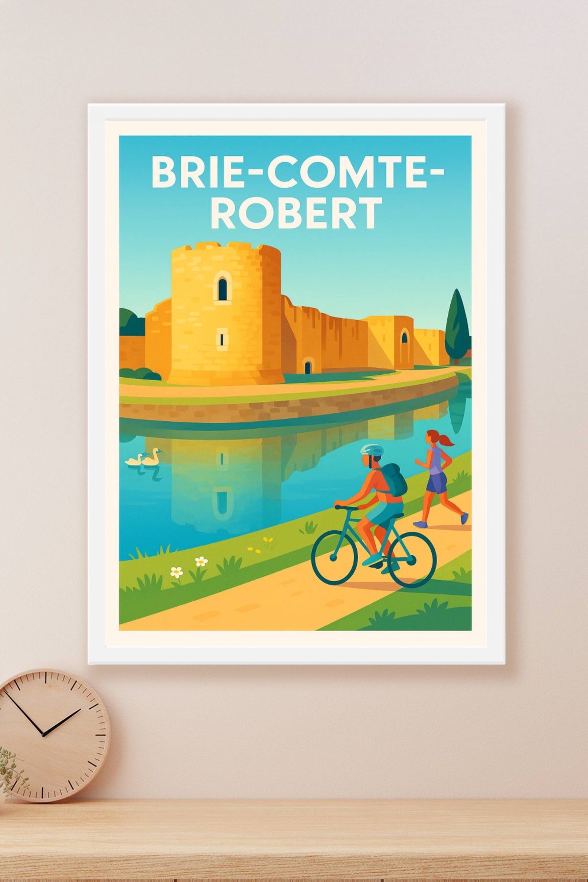 Affiche de Brie-Comte-Robert - Escapade au fil de l'eau