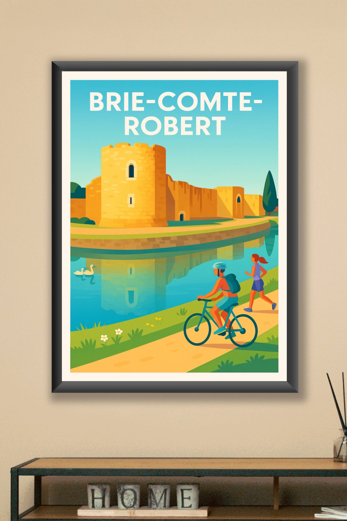 Affiche de Brie-Comte-Robert - Escapade au fil de l'eau