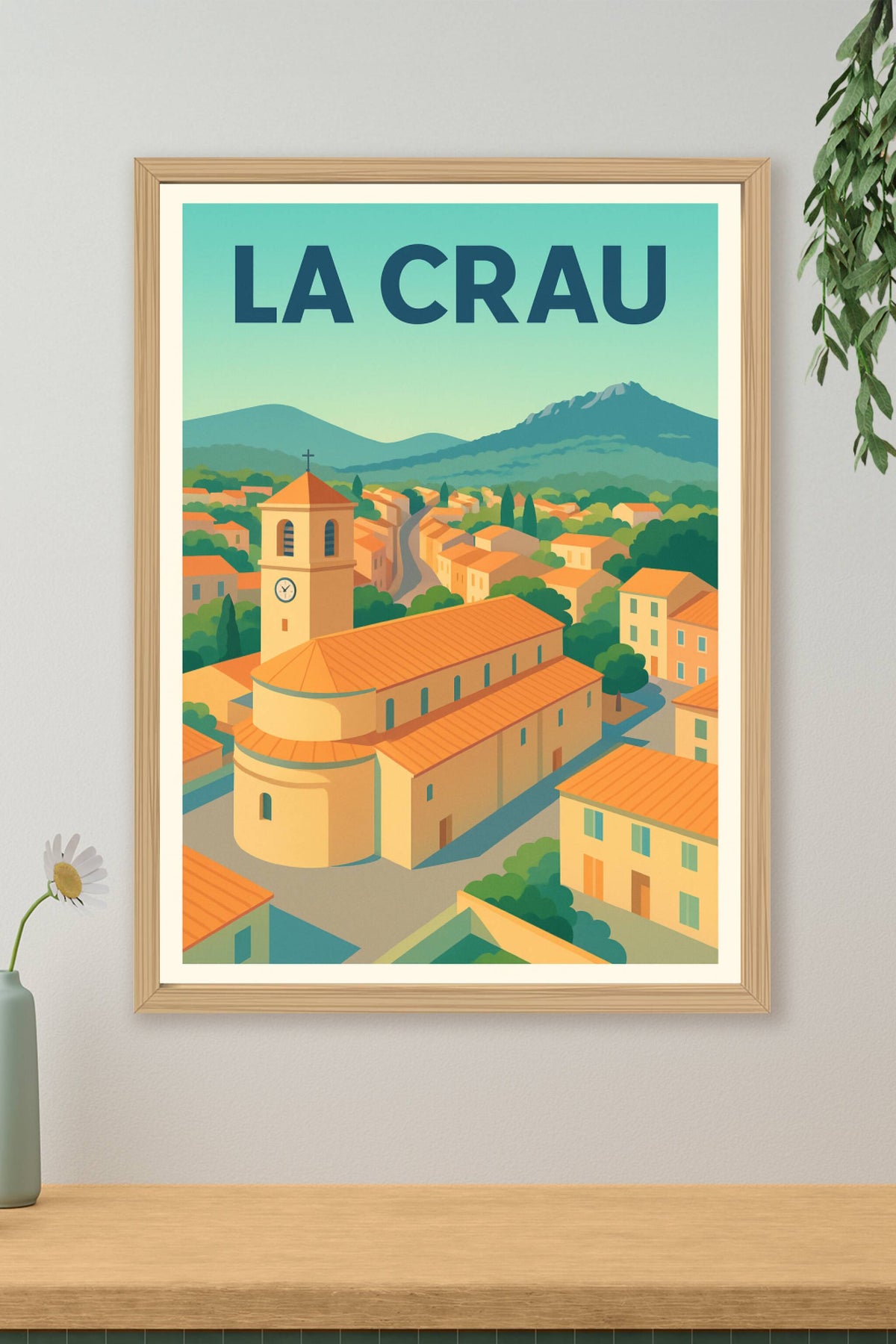 Affiche de La Crau - Voyage au cœur du charme provençal