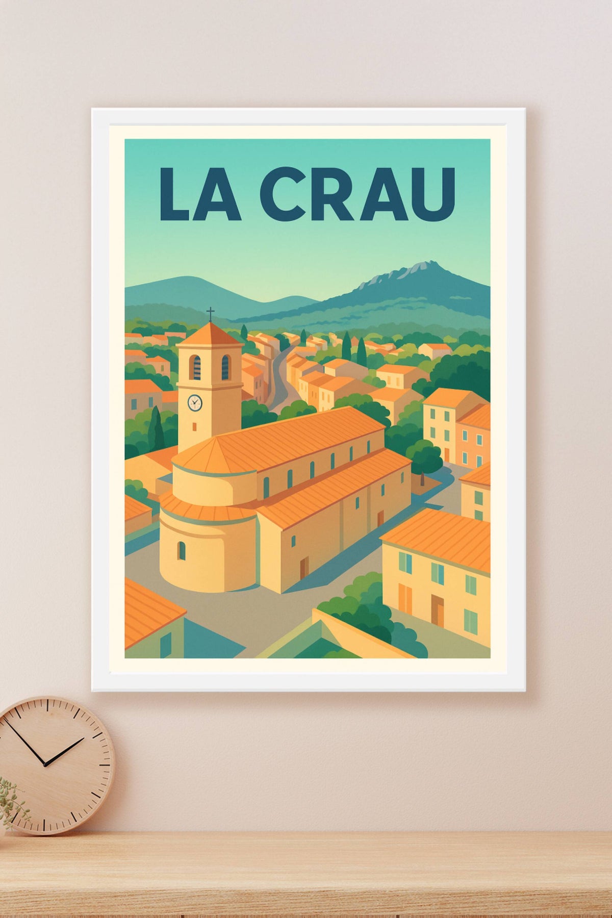 Affiche de La Crau - Voyage au cœur du charme provençal