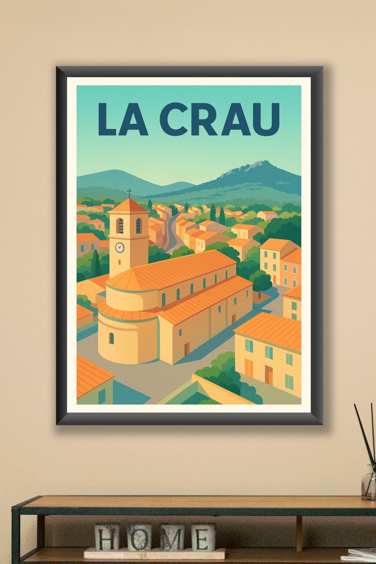 Affiche de La Crau - Voyage au cœur du charme provençal