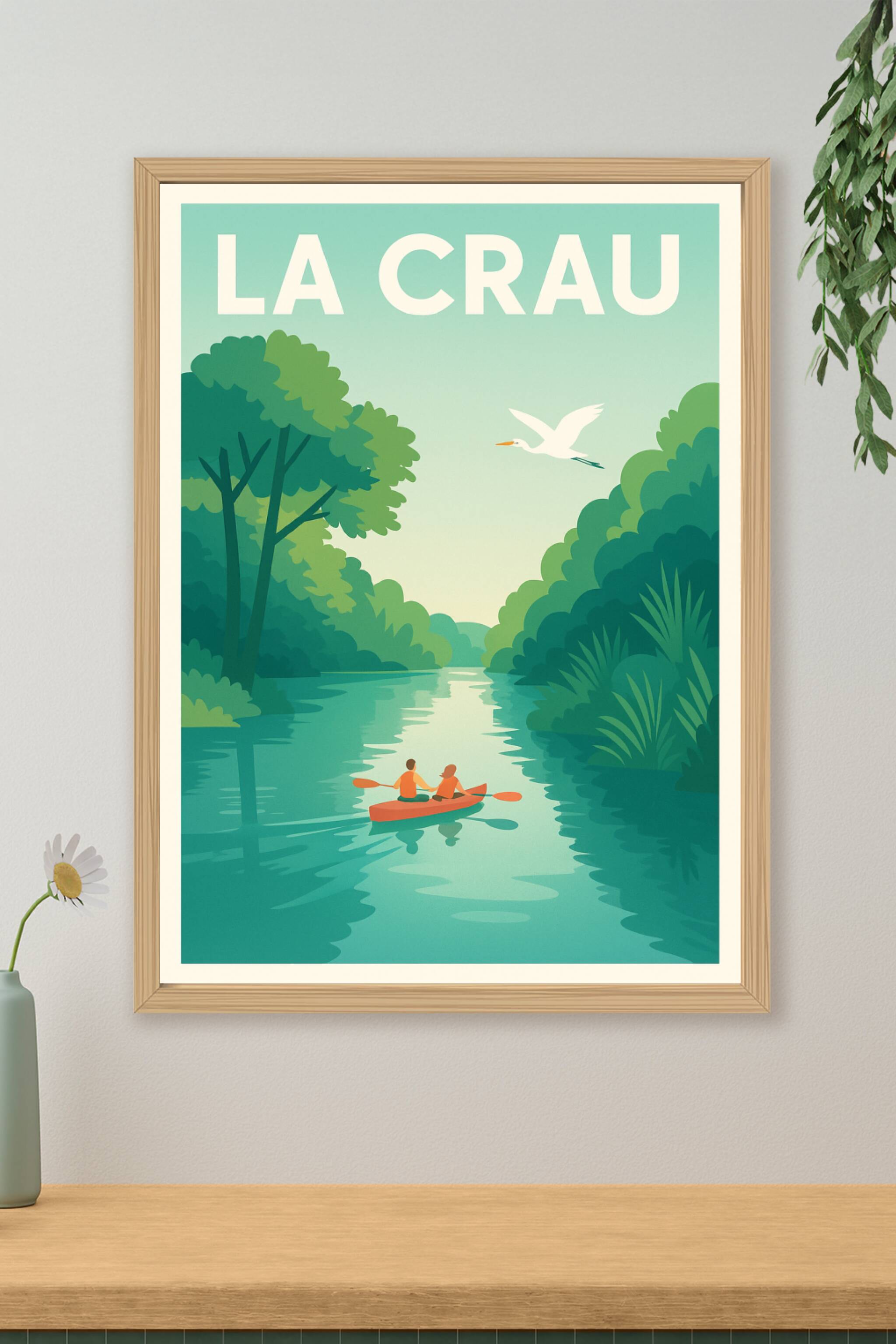 Affiche de La Crau - L'évasion nature au fil de l'eau