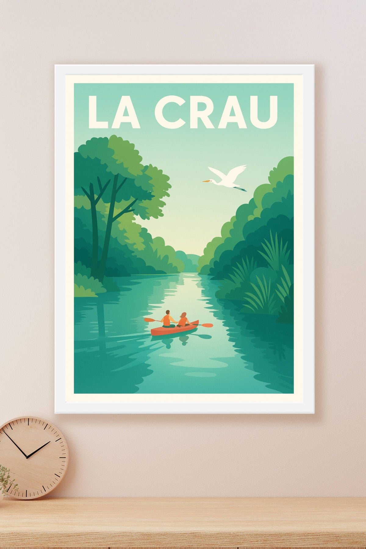 Affiche de La Crau - L'évasion nature au fil de l'eau