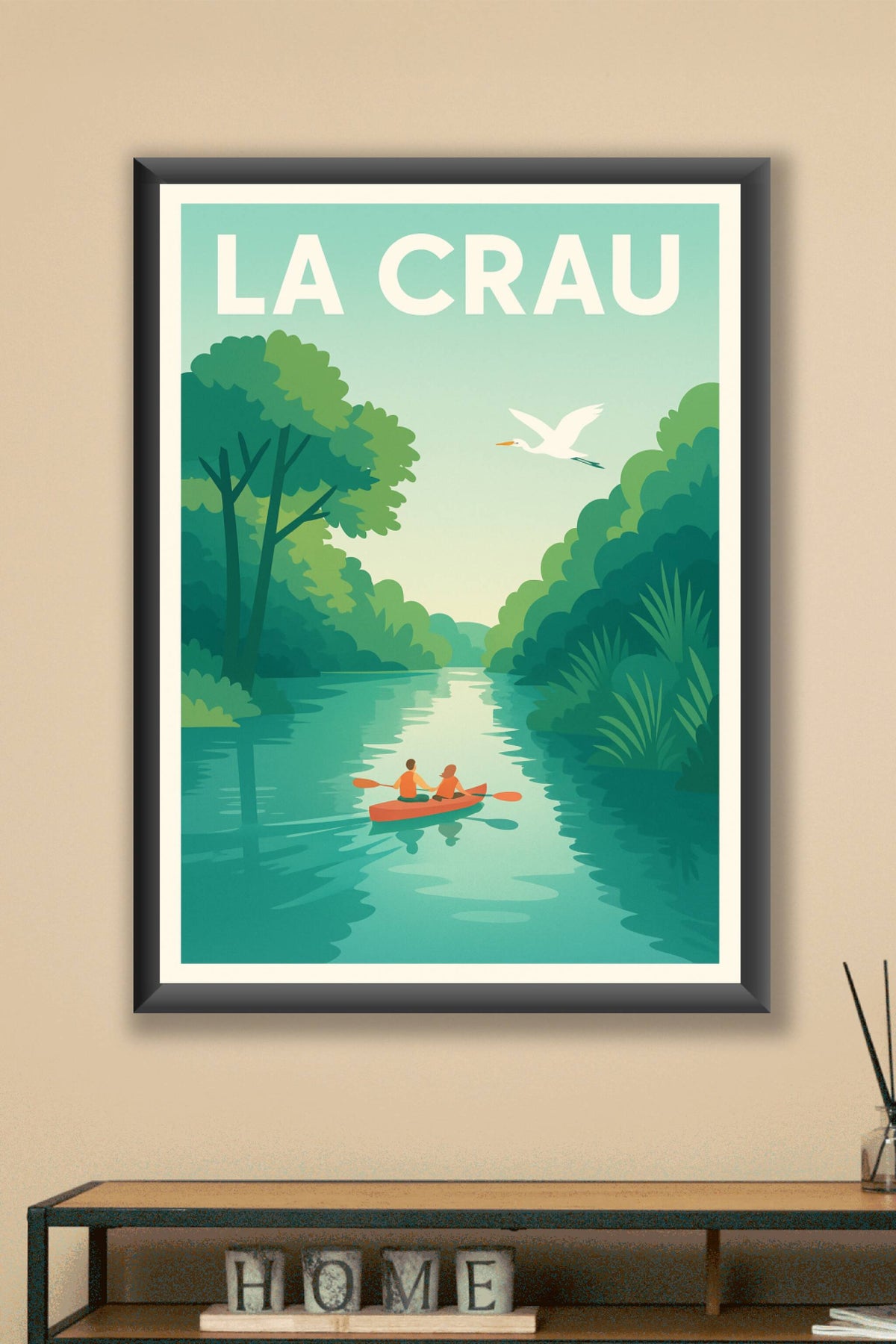 Affiche de La Crau - L'évasion nature au fil de l'eau