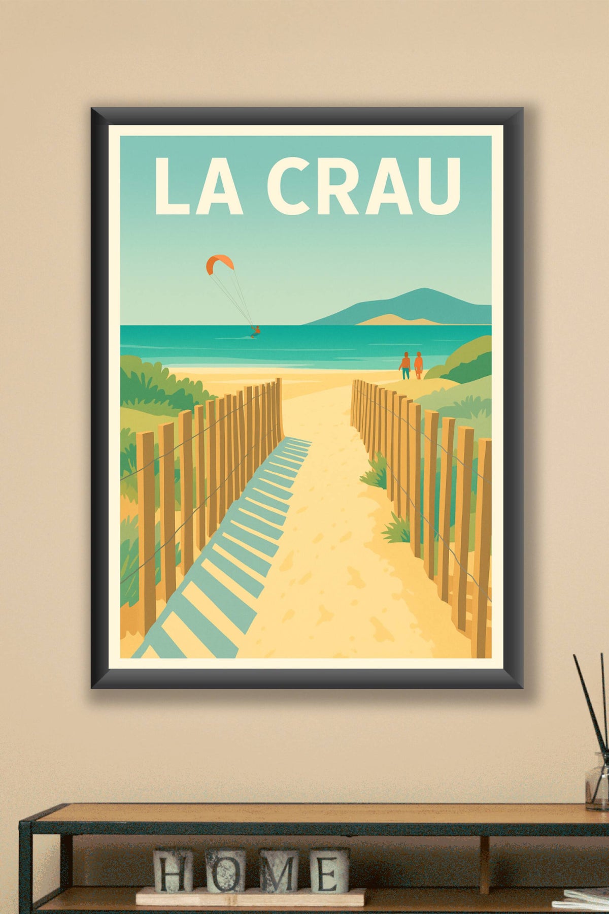 Affiche de La Crau - Évasion au bord de la mer